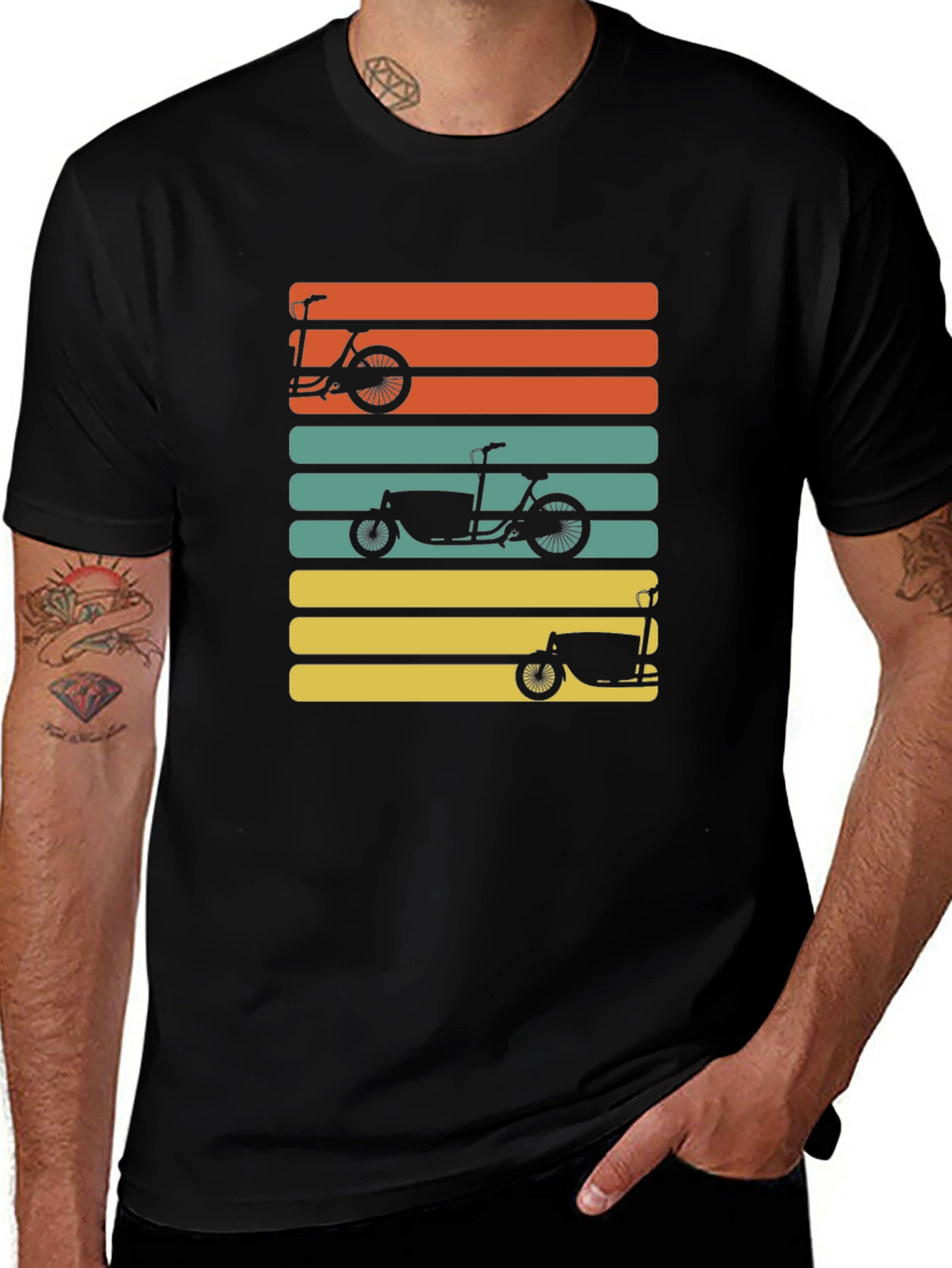 Variant 11 of Retro Bike T-Shirt