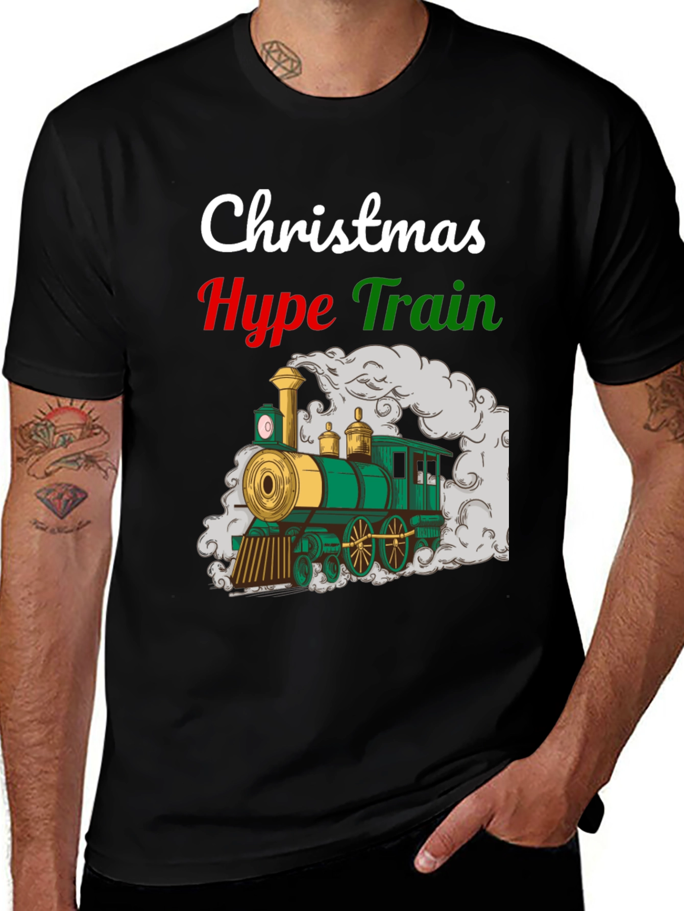 Christmas Hype Train Graphic Tee