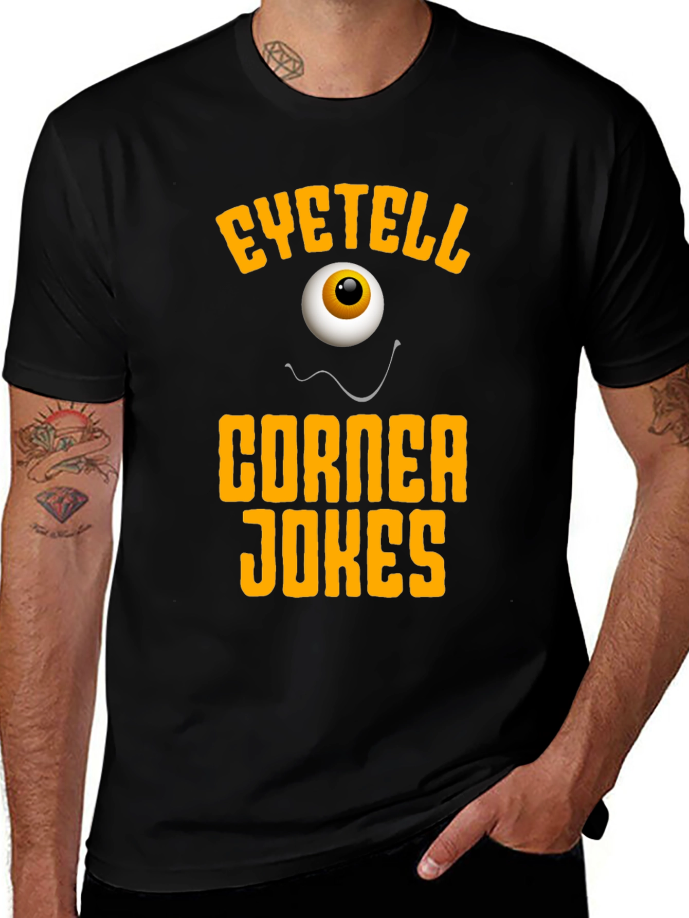 Variant 21 of Eye Tell Corner Jokes T-Shirt