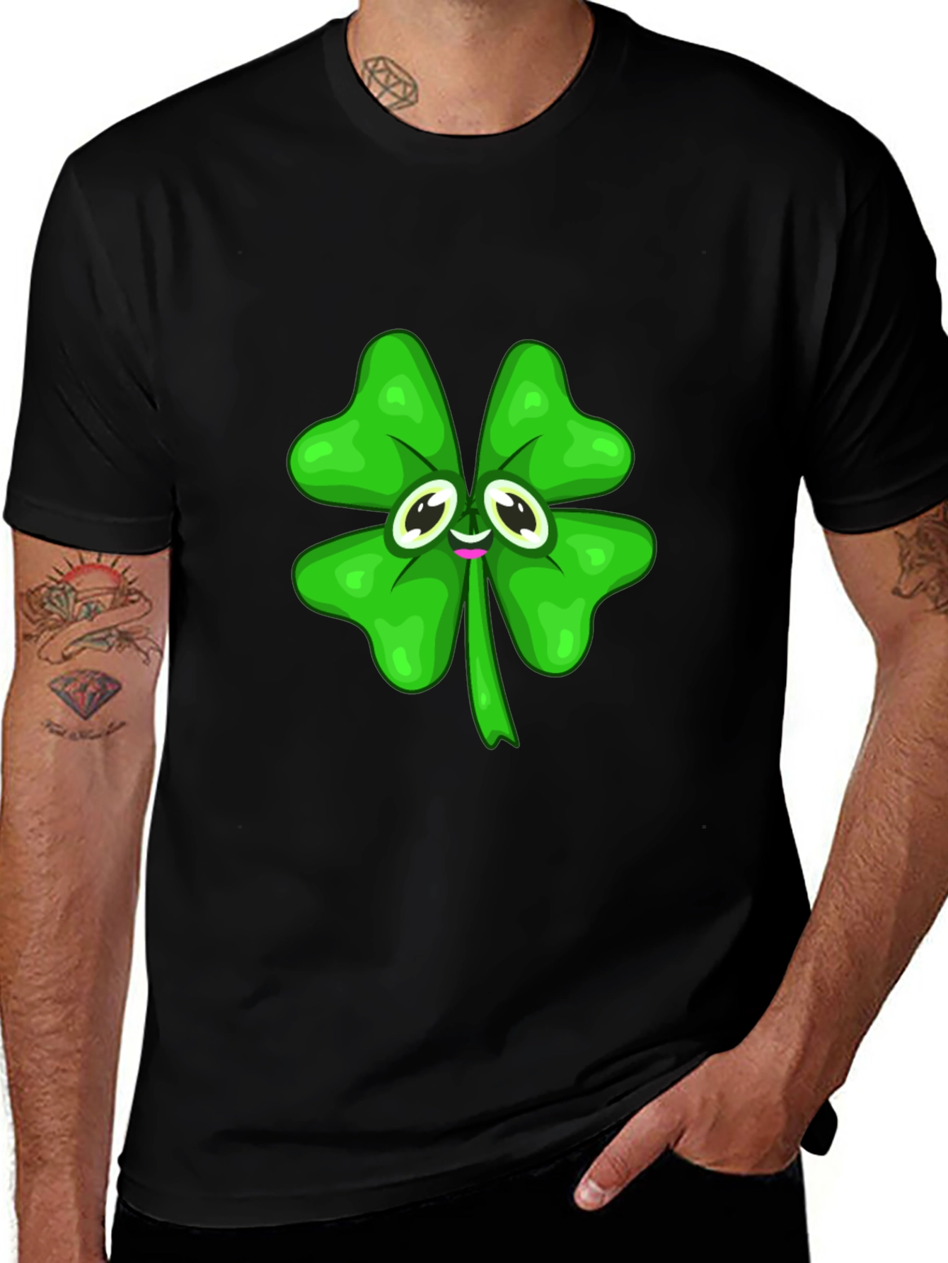 Variant 7 of Lucky Clover Graphic Tee - St. Patrick's Day