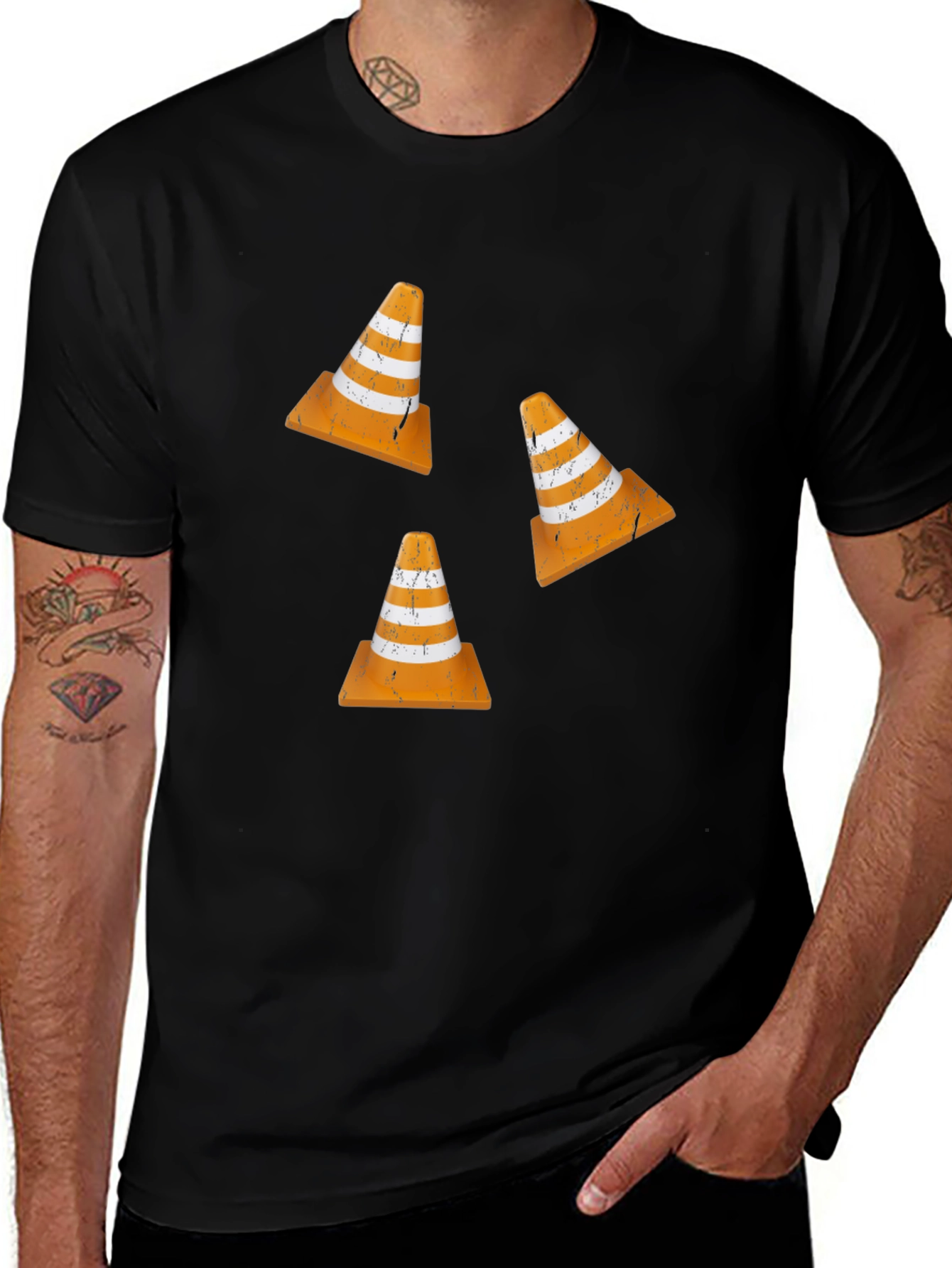 Variant 6 of Traffic Cone Tee