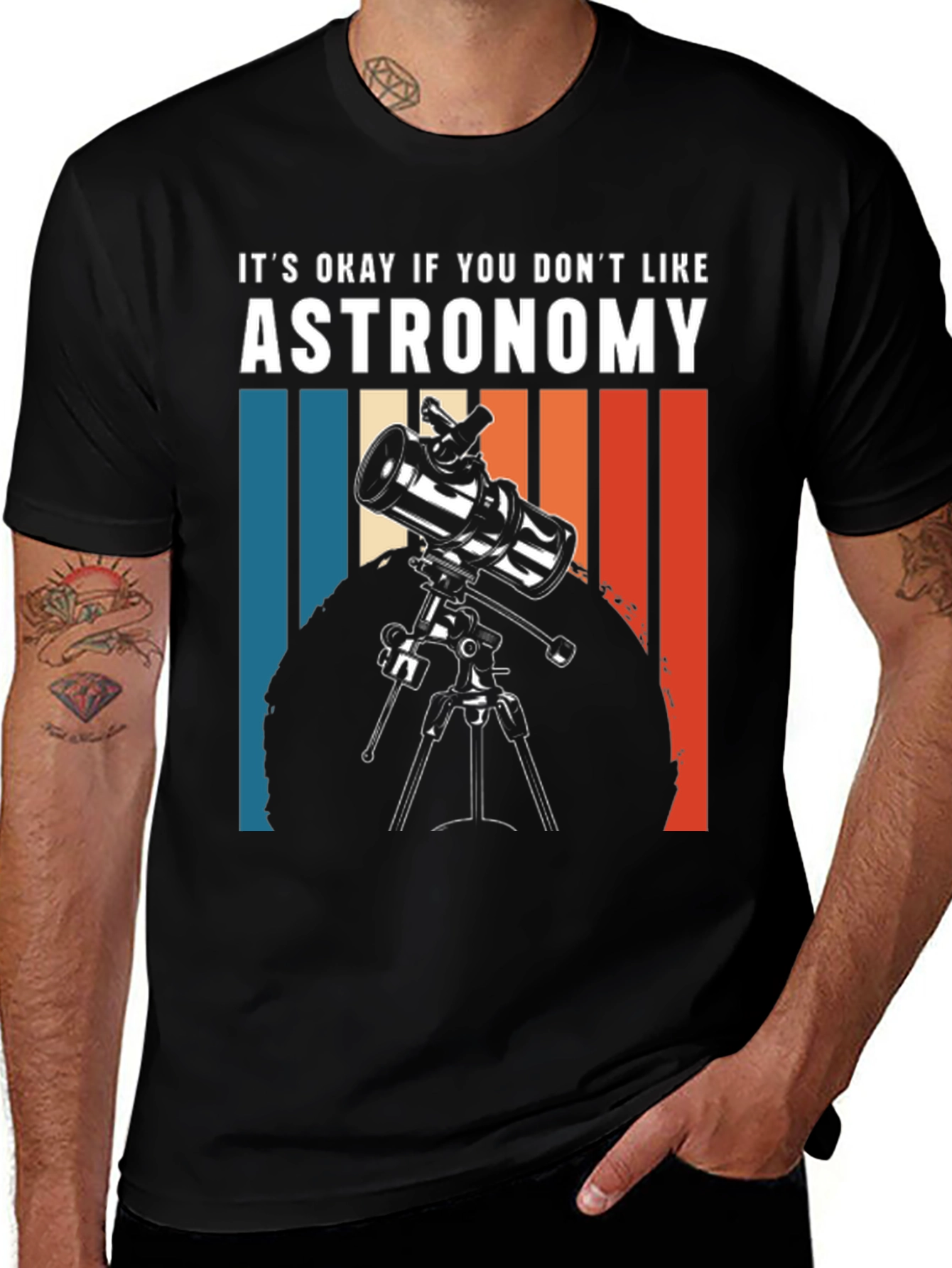 Variant 13 of Astronomy Tee - It's Okay If You Don't Like...