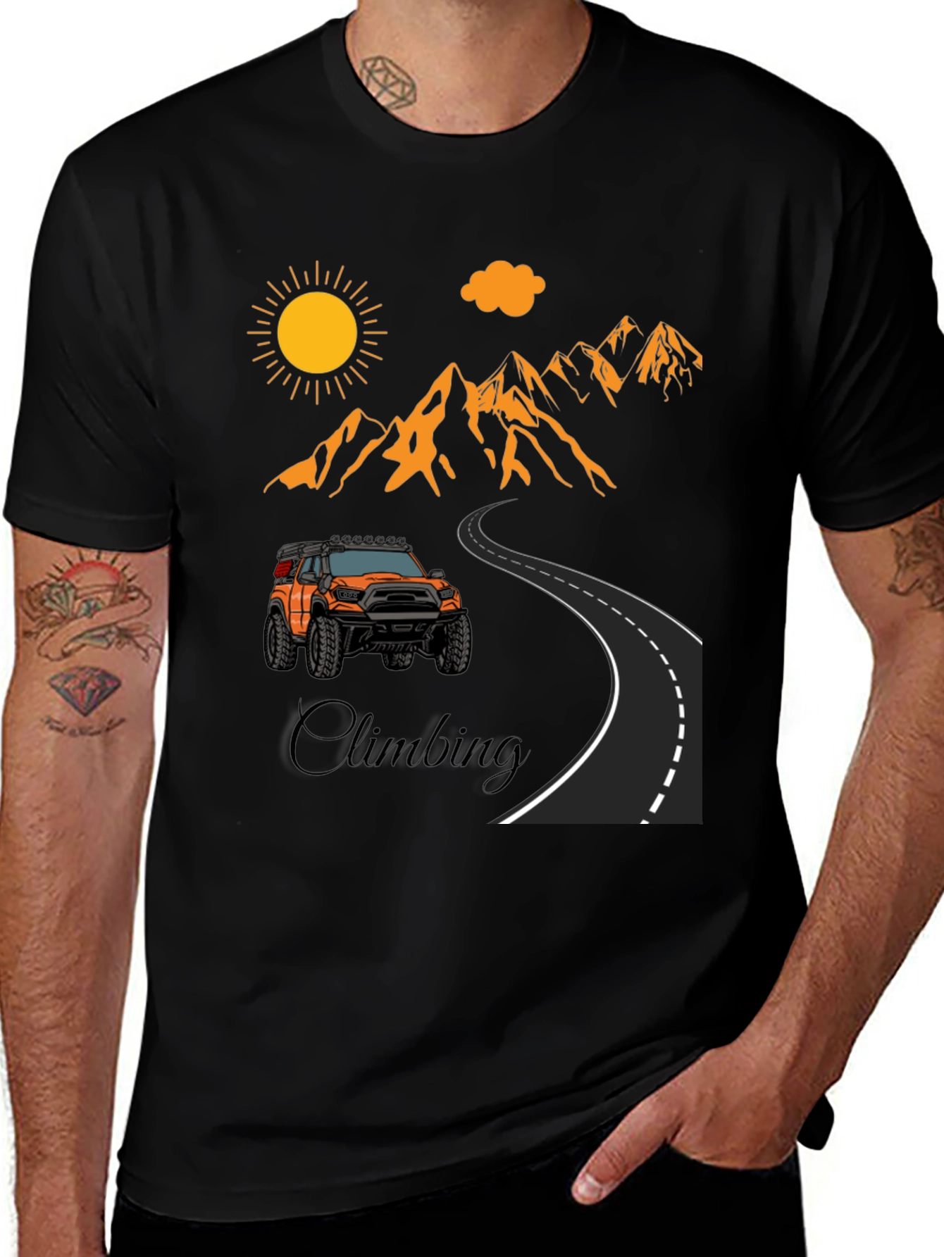 Variant 13 of Mountain Climbing Adventure Tee