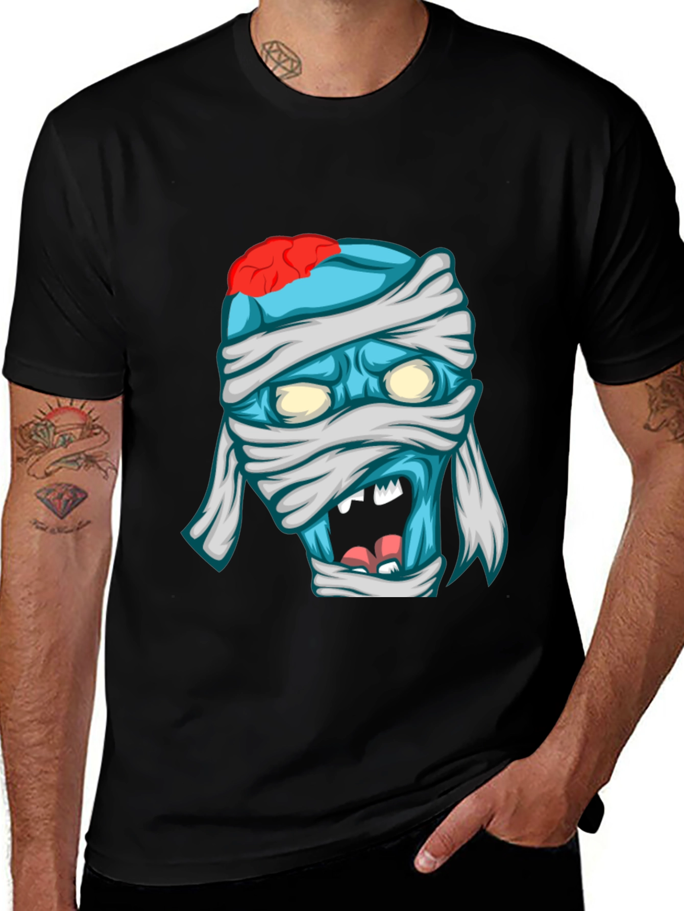 Variant 28 of Zombie Mummy Graphic Tee