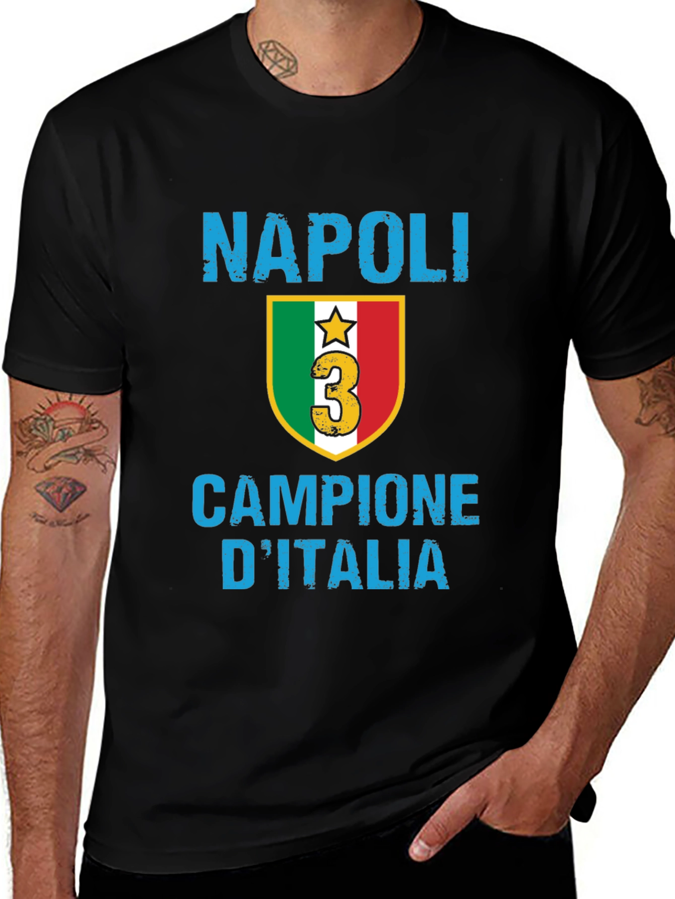 Napoli Campione D'Italia Graphic T-Shirt