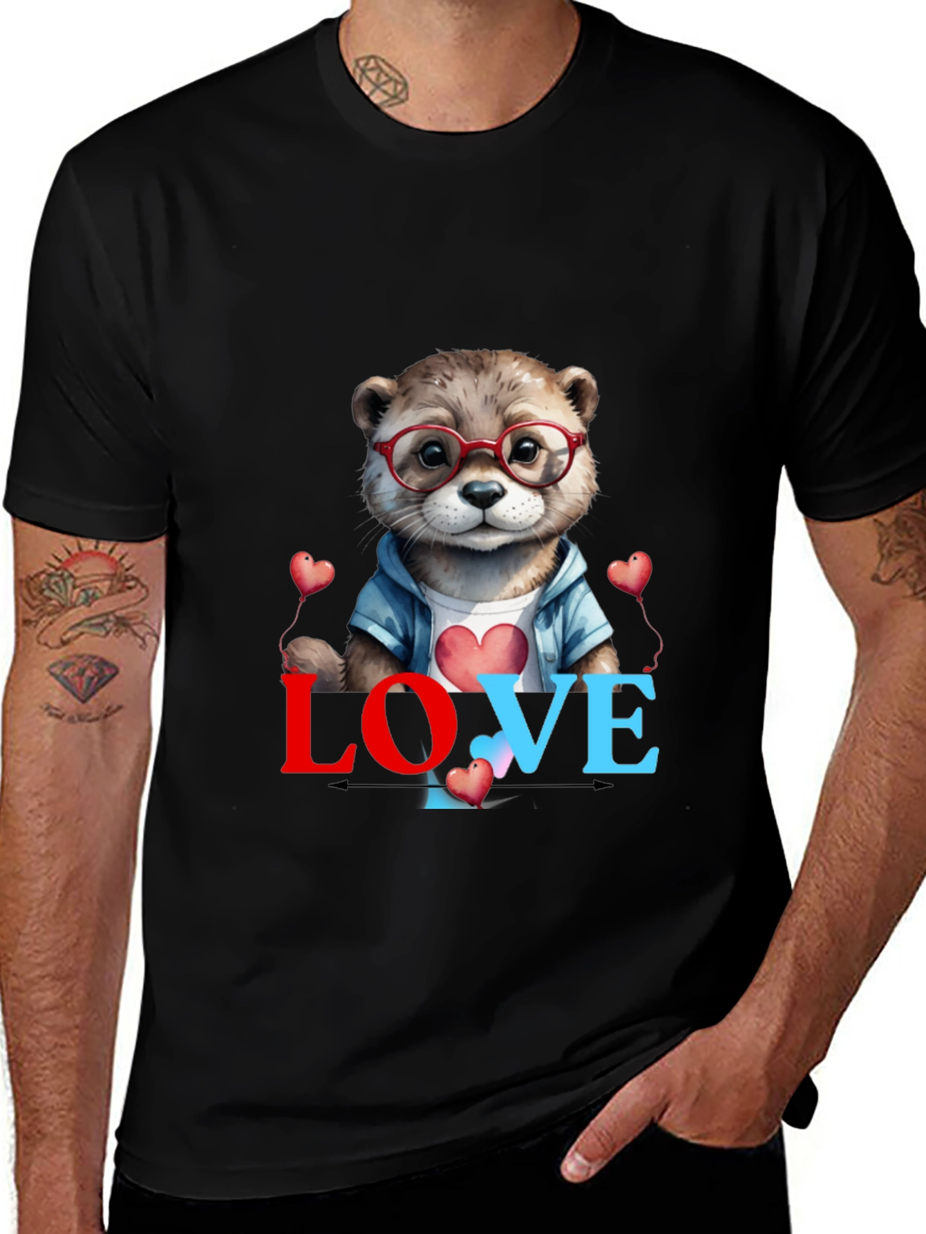 Variant 25 of Otter Love T-Shirt