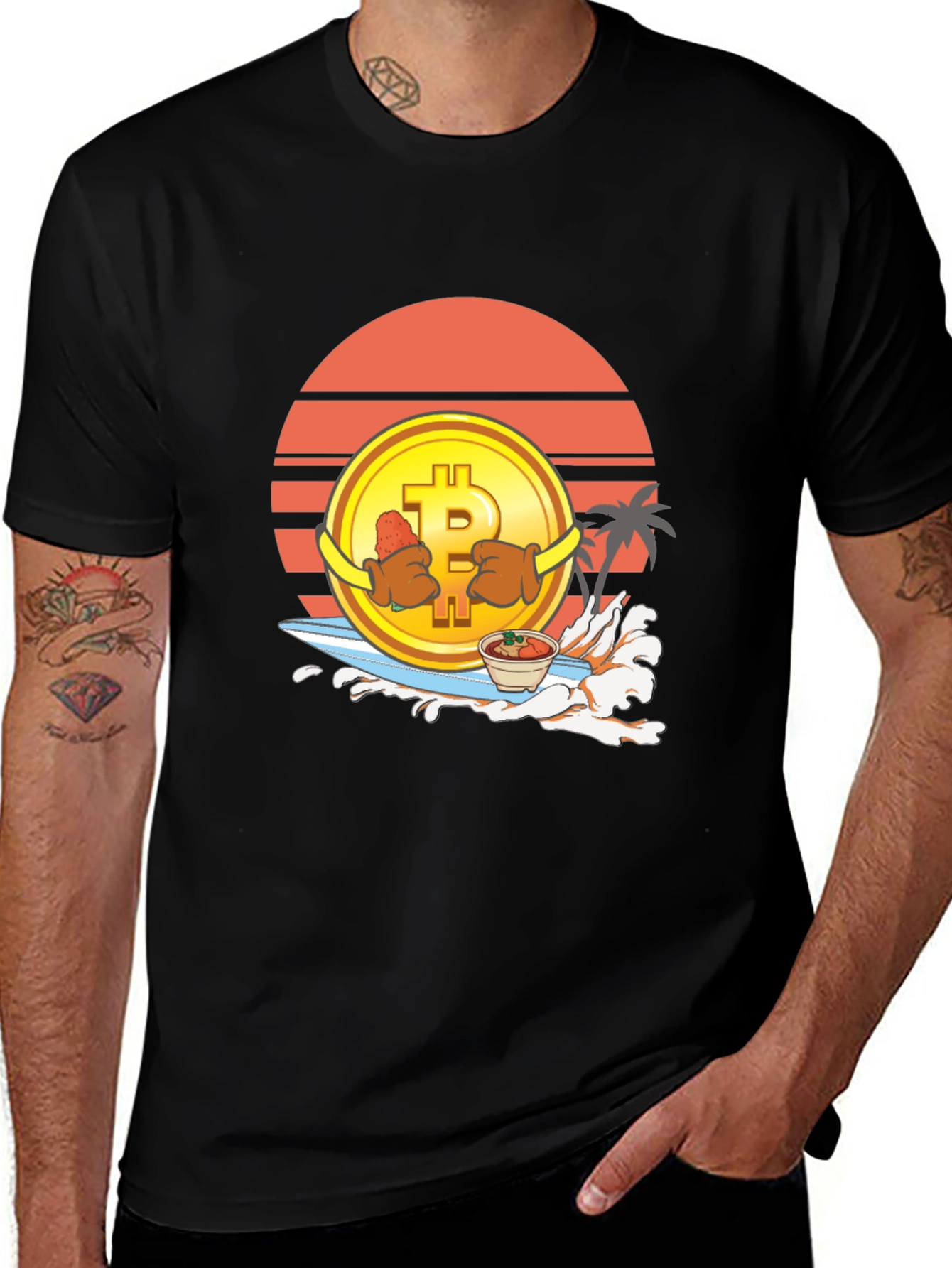 Bitcoin Surfing T-Shirt