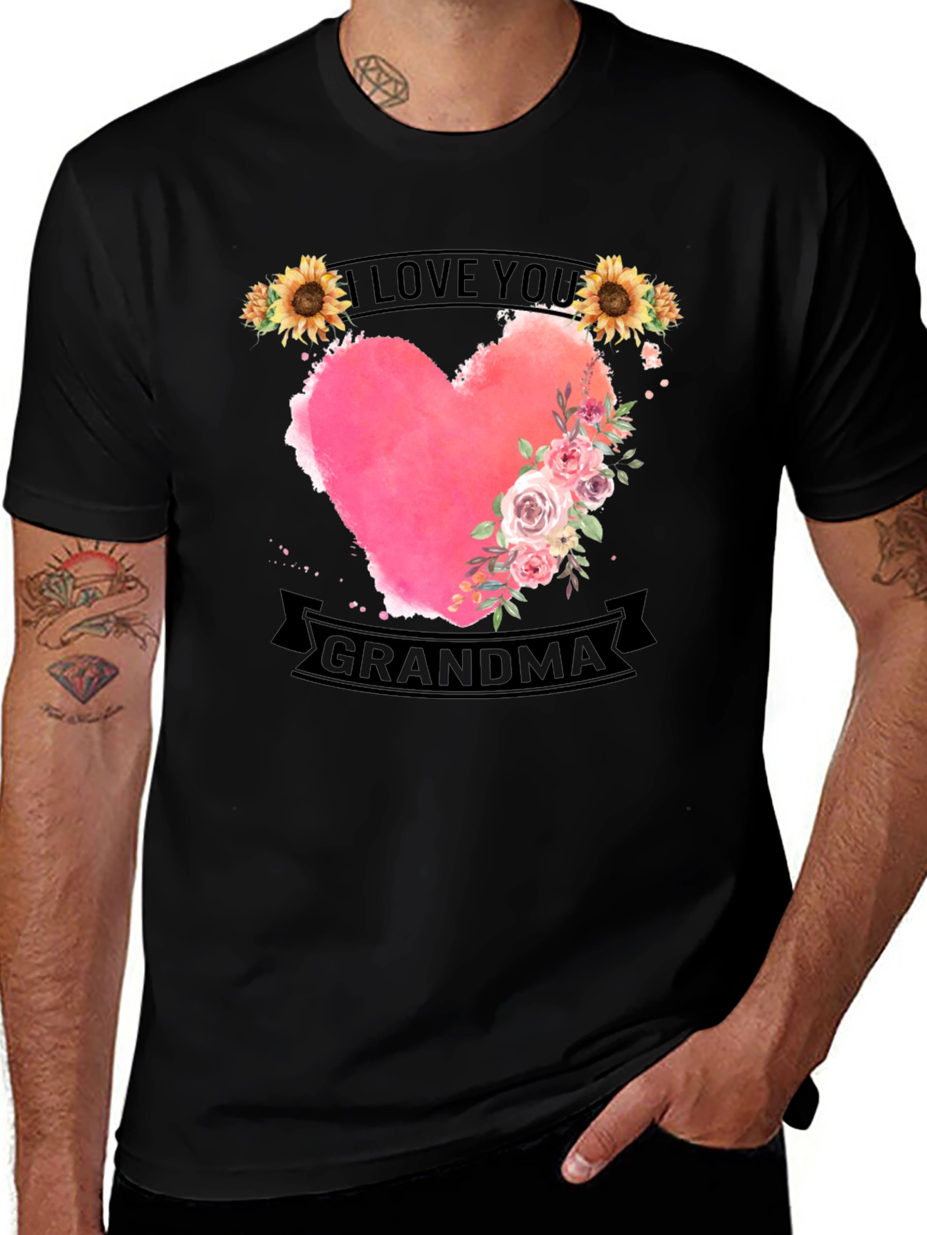 Variant 27 of I Love You Grandma T-Shirt