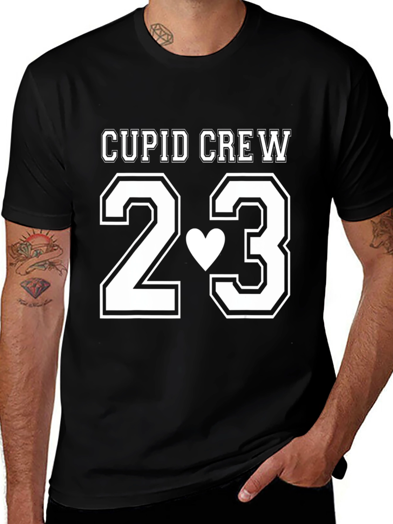 Variant 23 of Cupid Crew 23 T-Shirt - Valentine's Day Gift