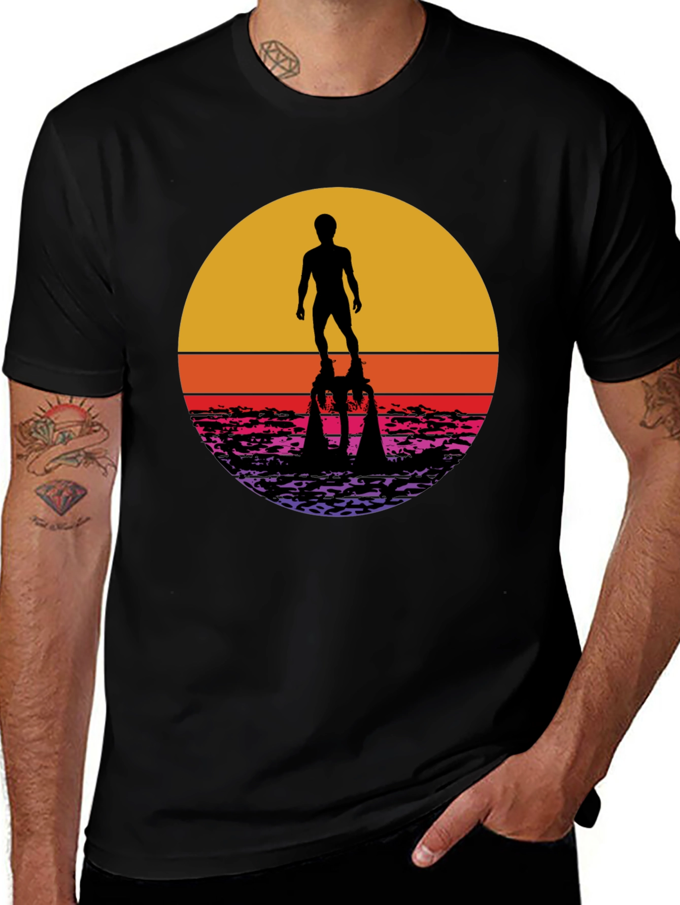 Sunset Flyboard T-Shirt