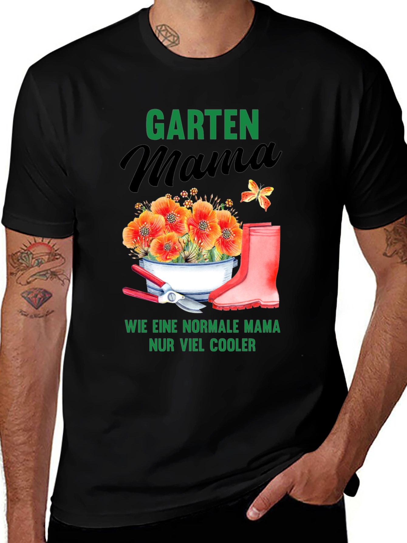 Variant 21 of Garten Mama T-Shirt - Gardening Mom Tee
