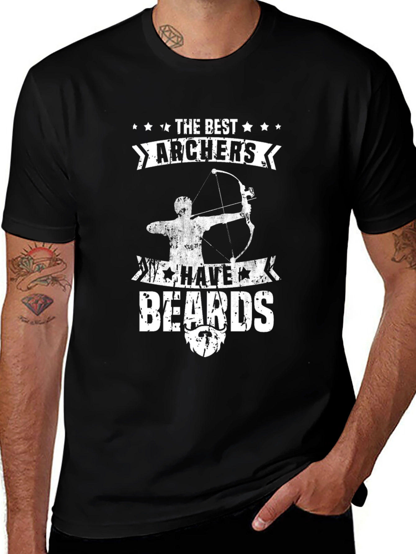 Best Archers Have Beards T-Shirt