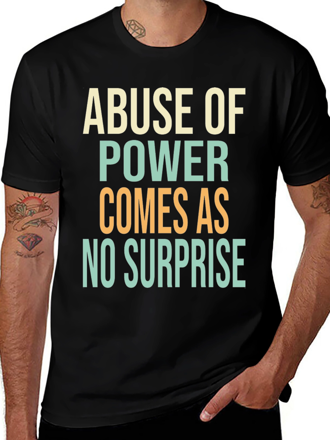 Variant 3 of Abuse of Power T-Shirt