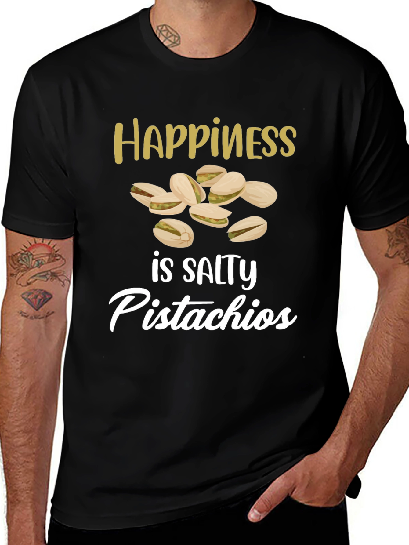 Variant 3 of Salty Pistachios Happiness T-Shirt