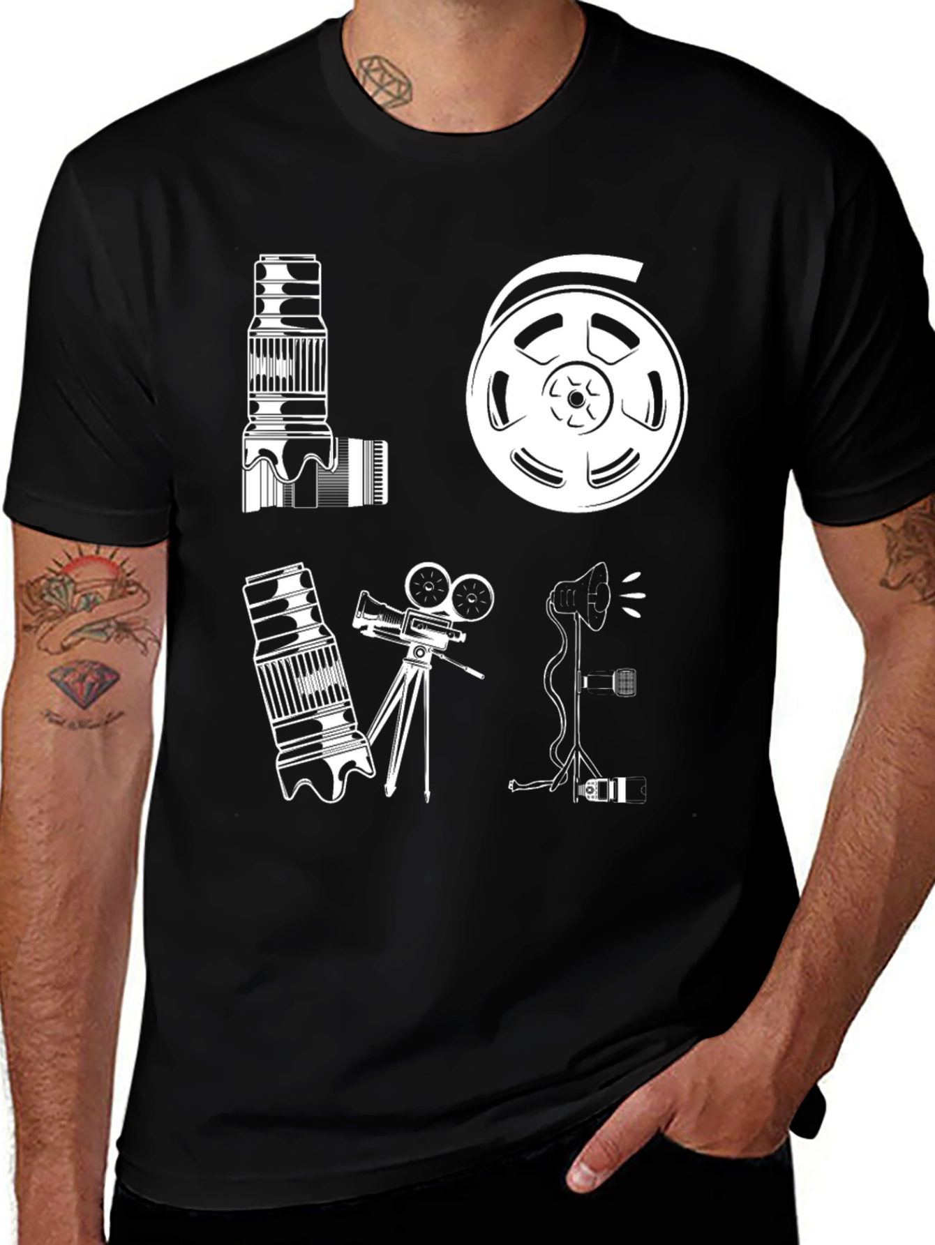 Variant 6 of Filmmaker Graphic Tee - Director's Essential
