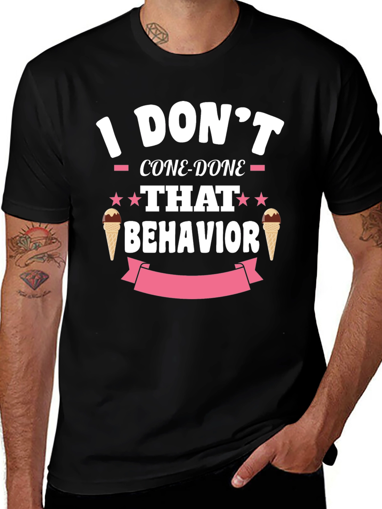 Variant 21 of I Don't Cone-Done That Behavior T-Shirt