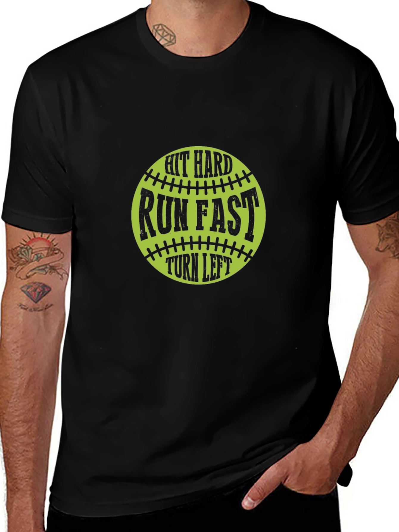 Hit Hard Run Fast T-Shirt