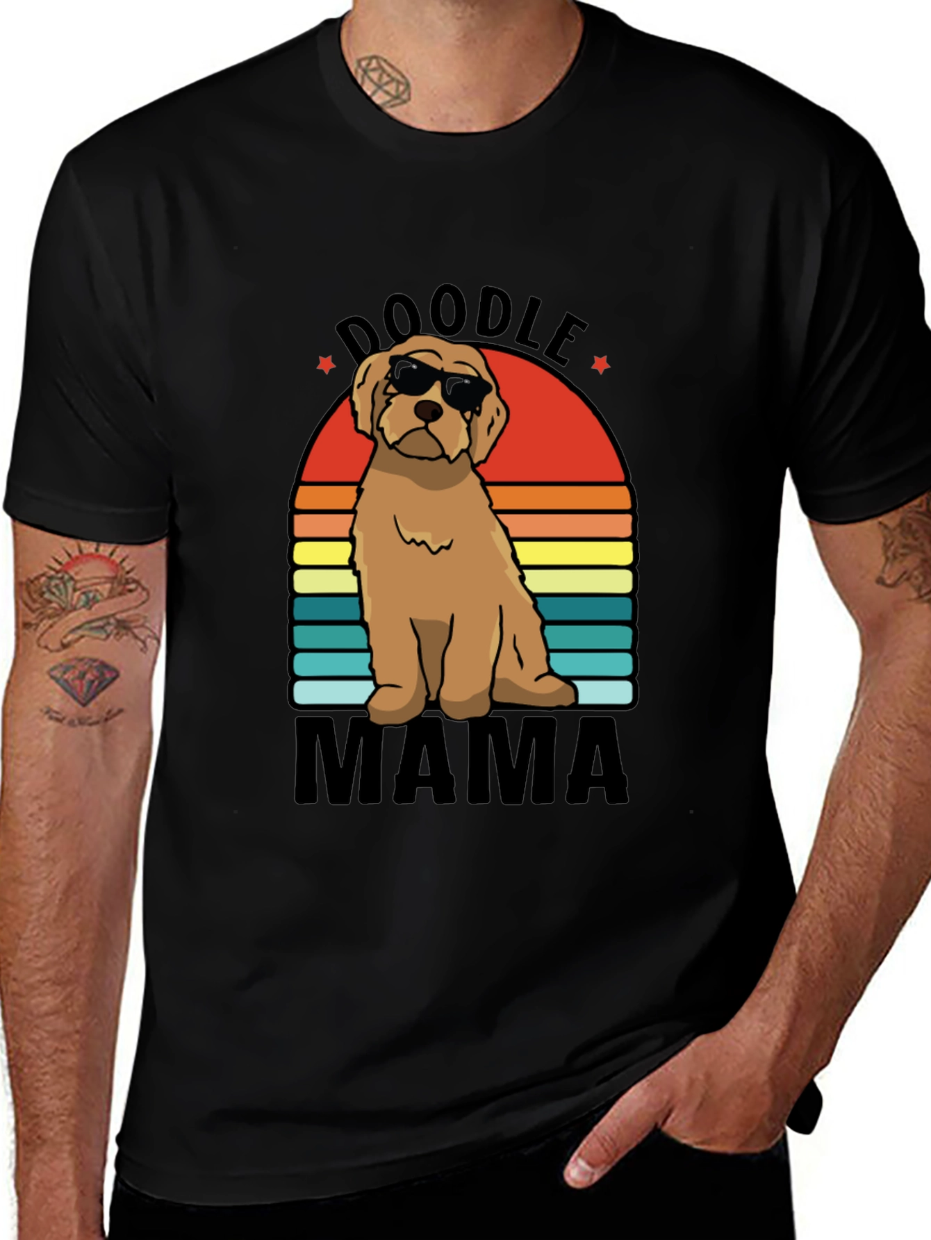 Doodle Mama Graphic Tee - Cute Dog Lover Shirt