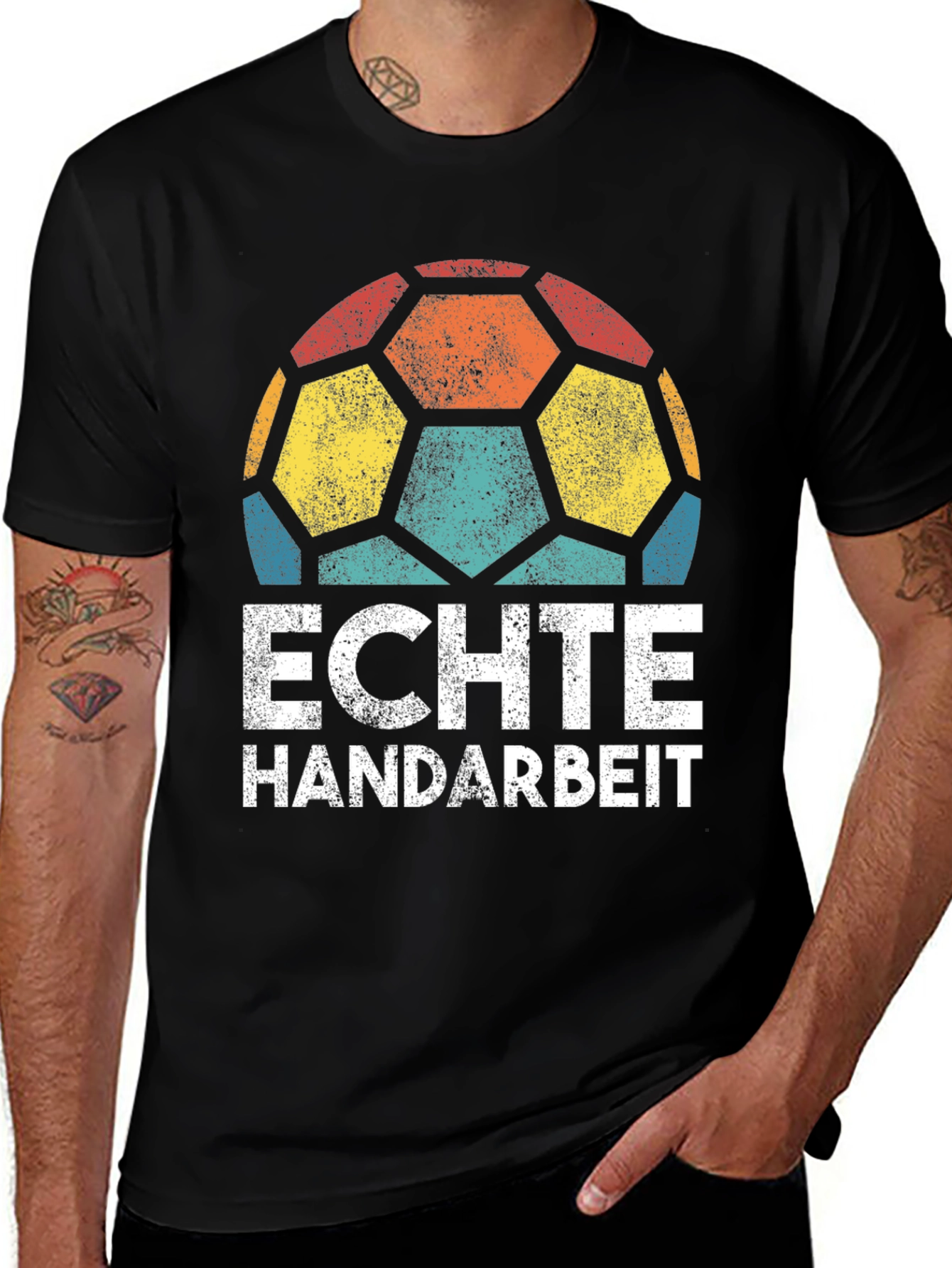 Variant 15 of Echte Handarbeit T-Shirt