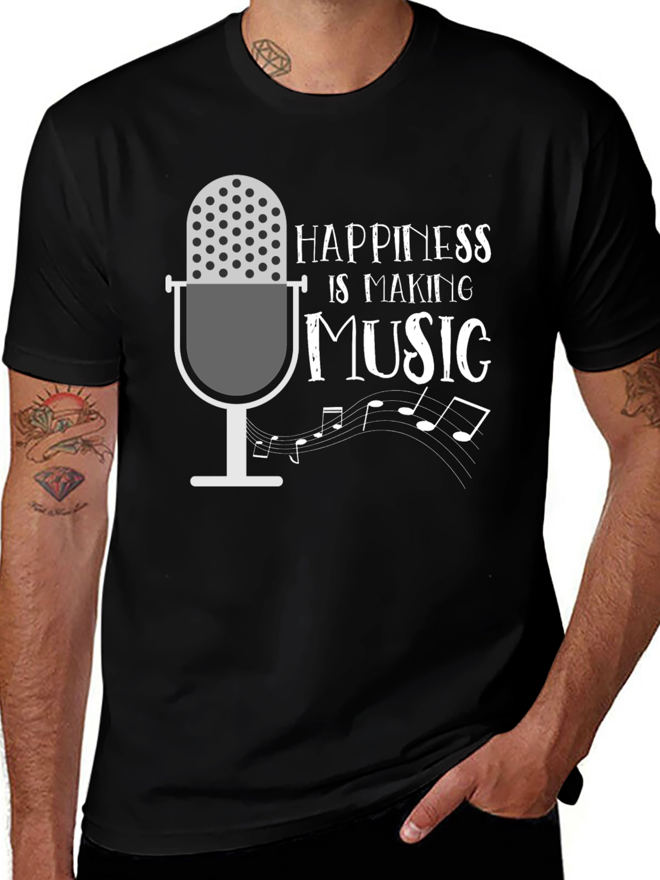 Happiness is Making Music T-Shirt