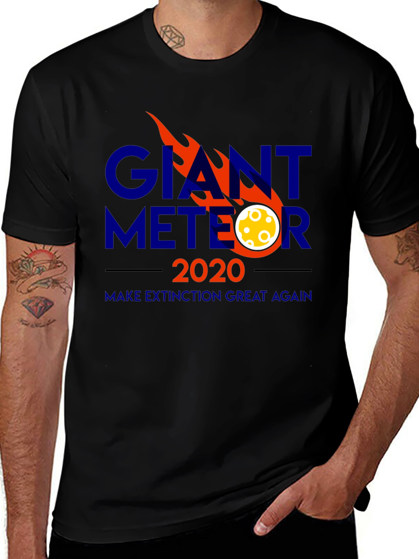 Variant 5 of Giant Meteor 2020 T-Shirt - Funny Political Tee
