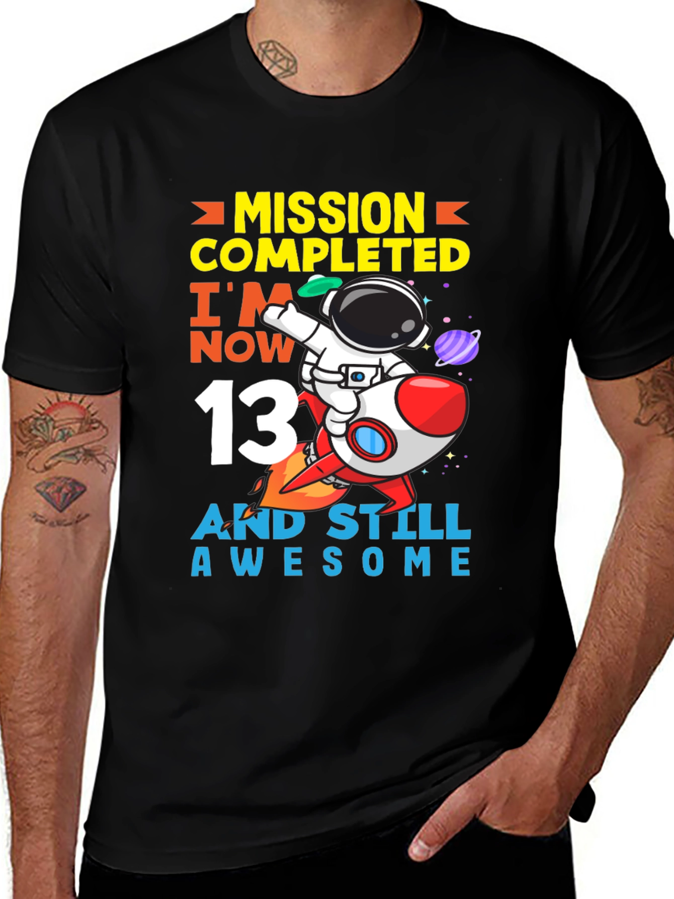 Mission Completed 13th Birthday T-Shirt