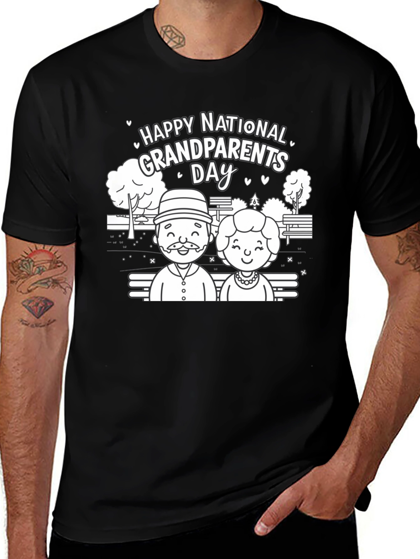 Happy Grandparents Day T-Shirt
