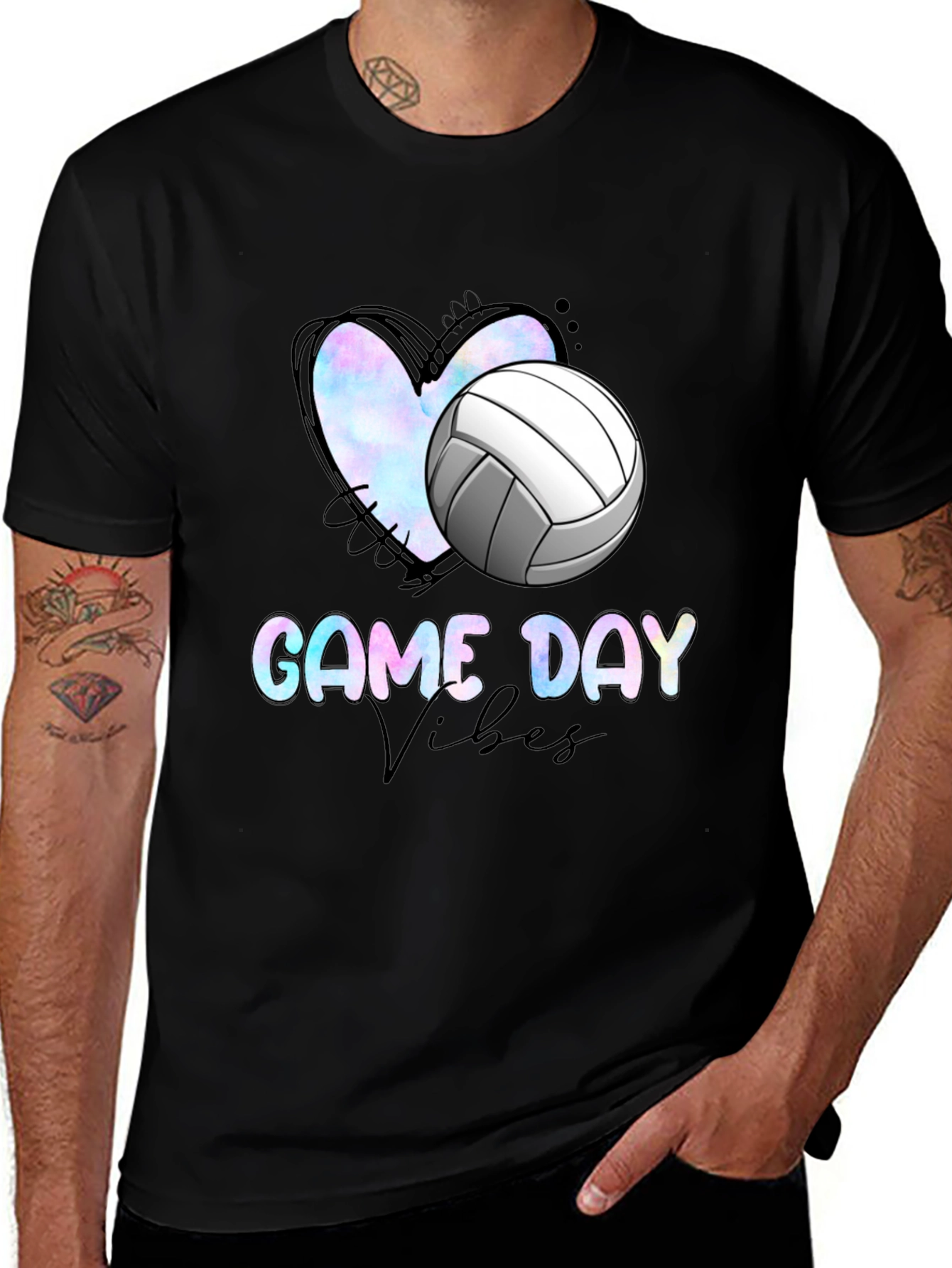 Variant 11 of Game Day Volleyball Vibes T-Shirt