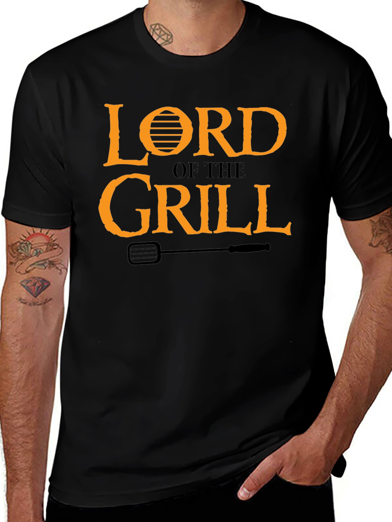 Variant 17 of Lord of the Grill T-Shirt - BBQ Master Apparel
