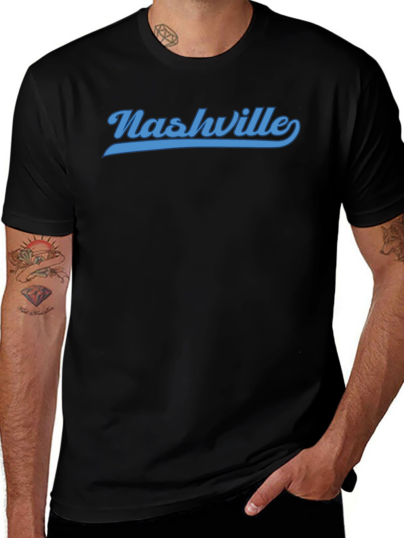 Nashville Script Graphic T-Shirt