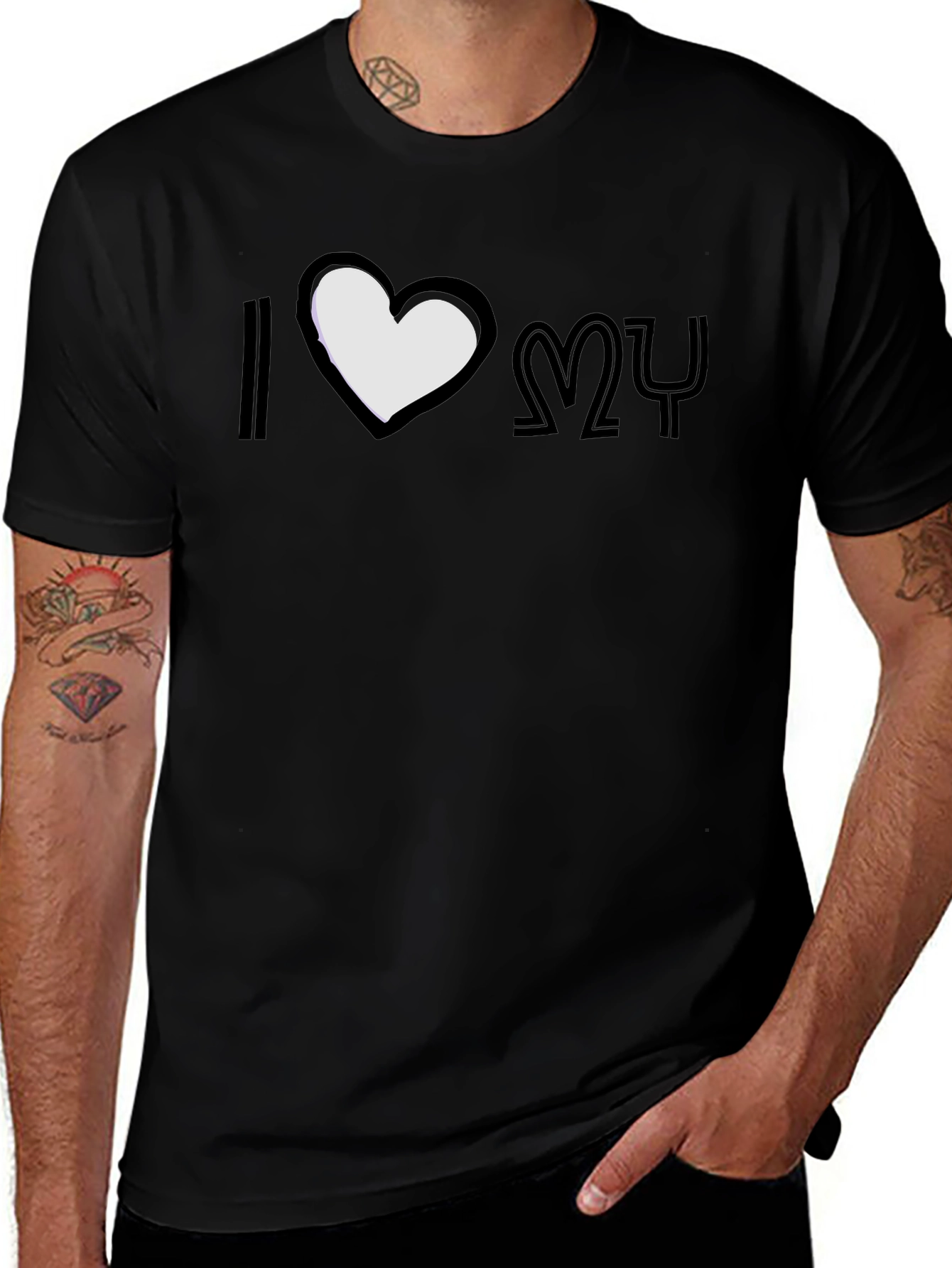 Variant 12 of I Heart My Fraternity T-Shirt