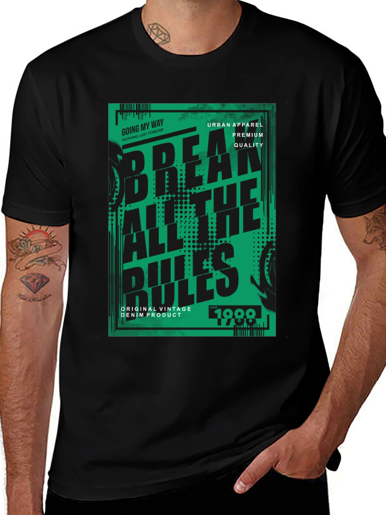 Variant 22 of Break All The Rules Graphic T-Shirt