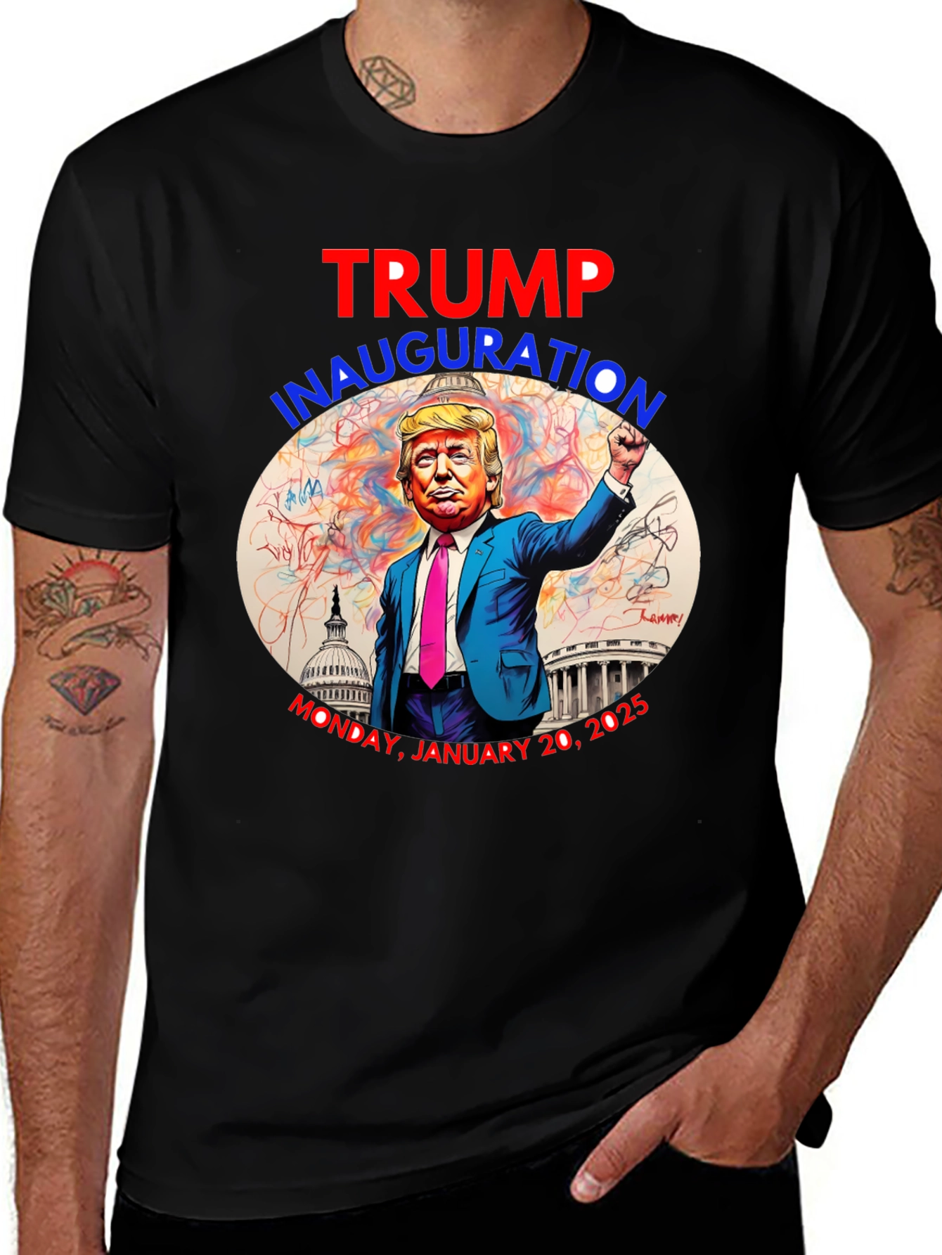 Trump Inauguration 2025 Graphic Tee