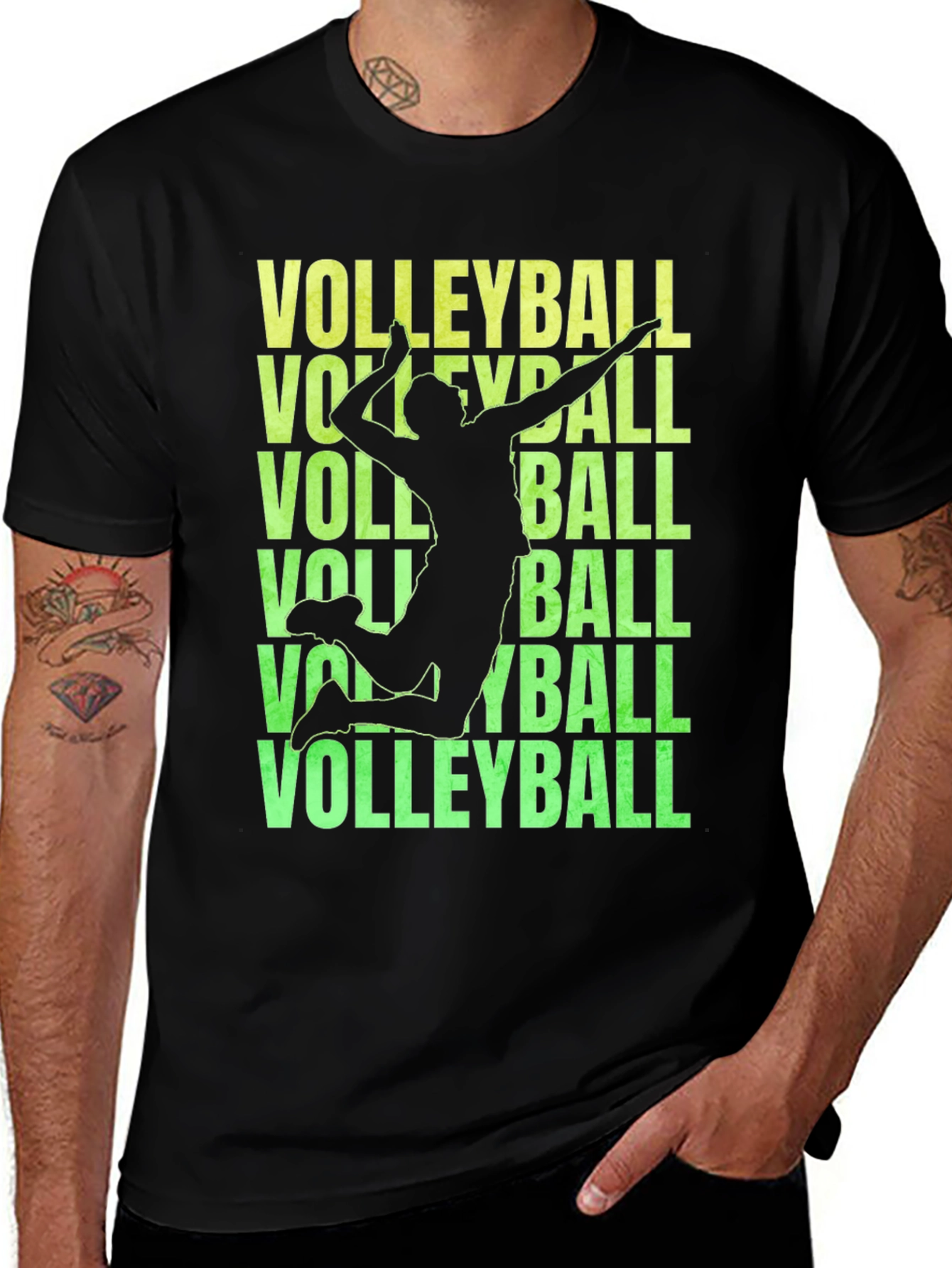 Variant 24 of Volleyball Graphic Tee - Sports Fan Apparel