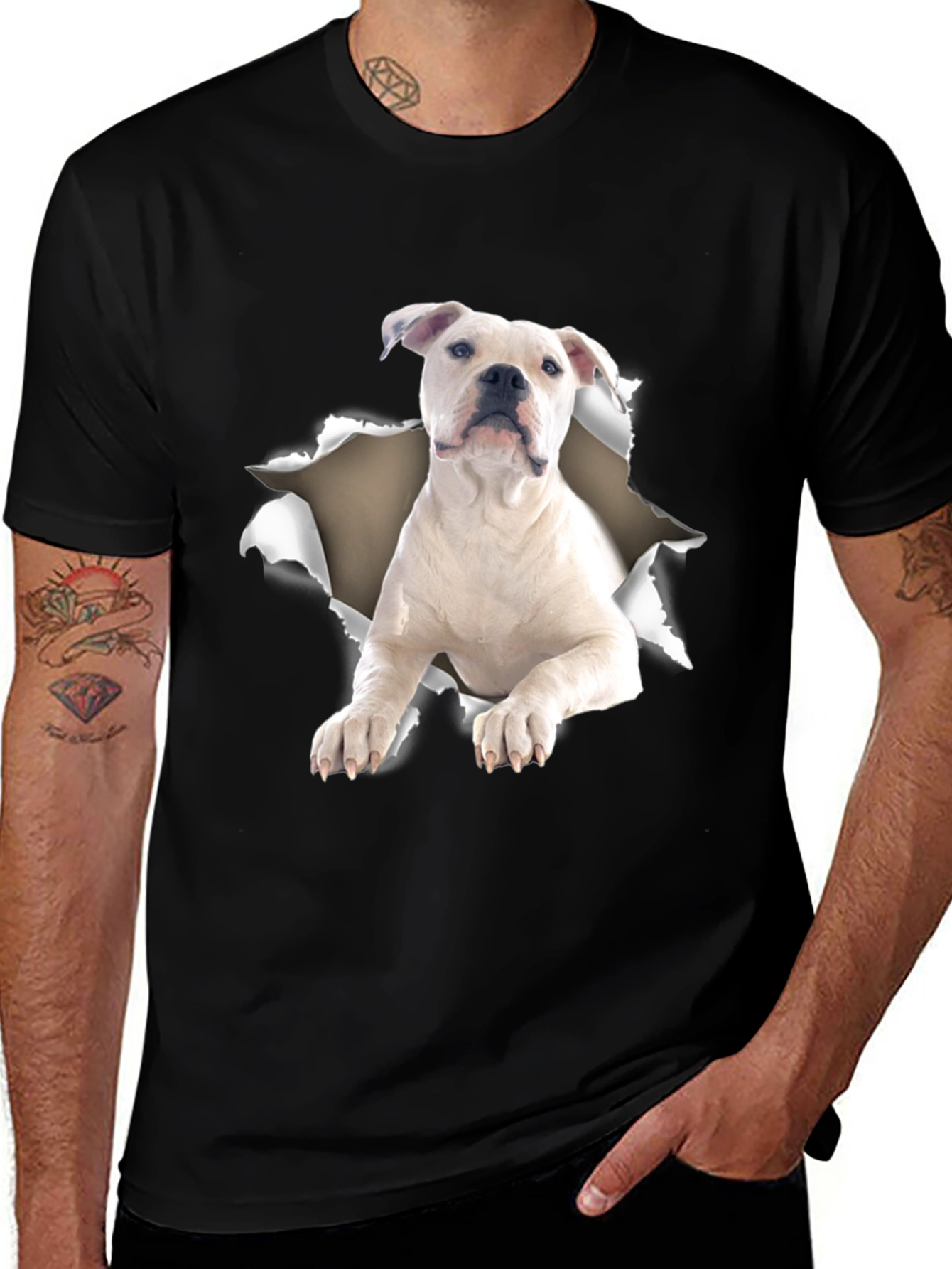 Variant 25 of Dog Graphic T-Shirt - Pet Lover Tee