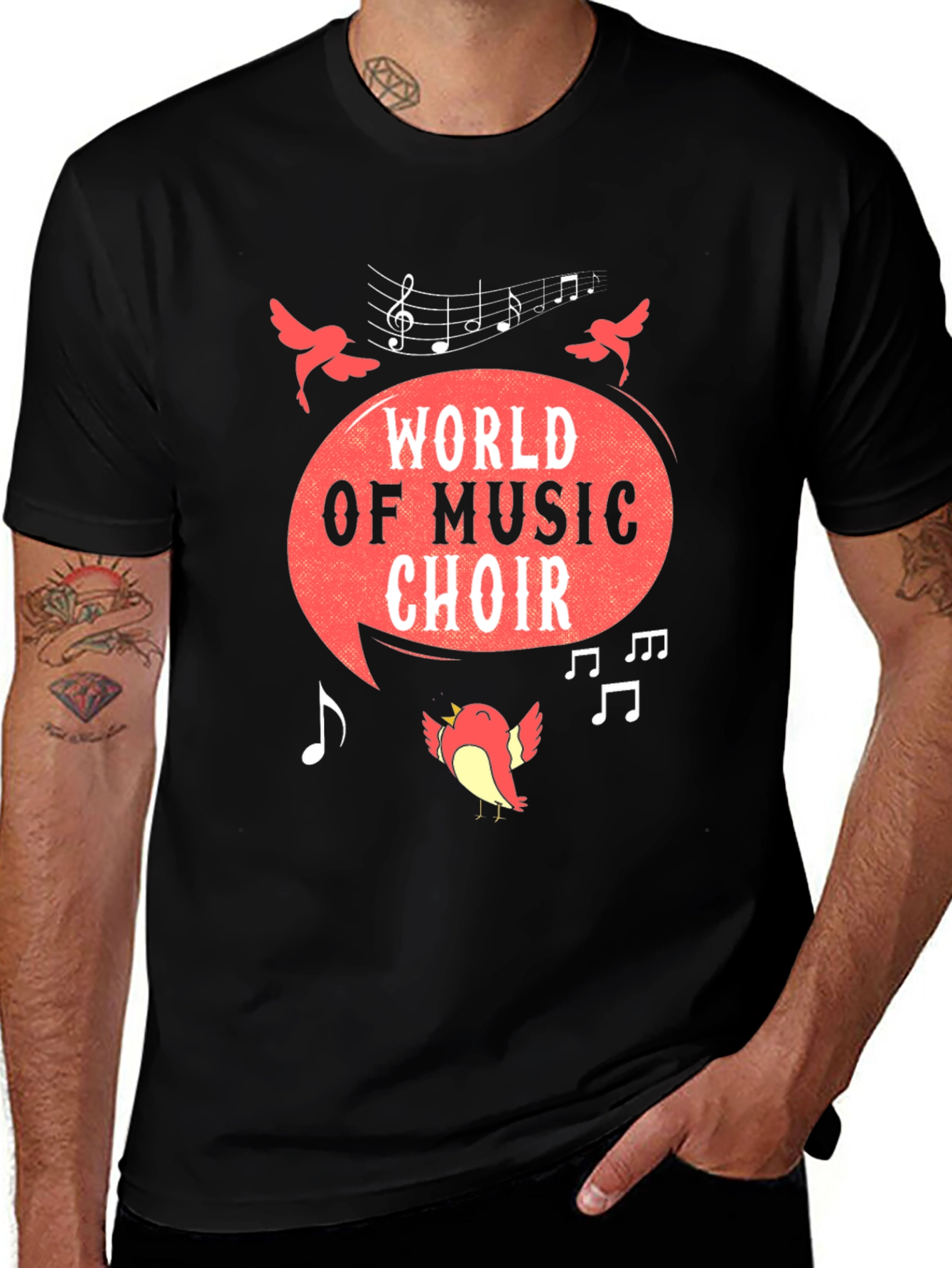 Variant 10 of World of Music Choir T-Shirt