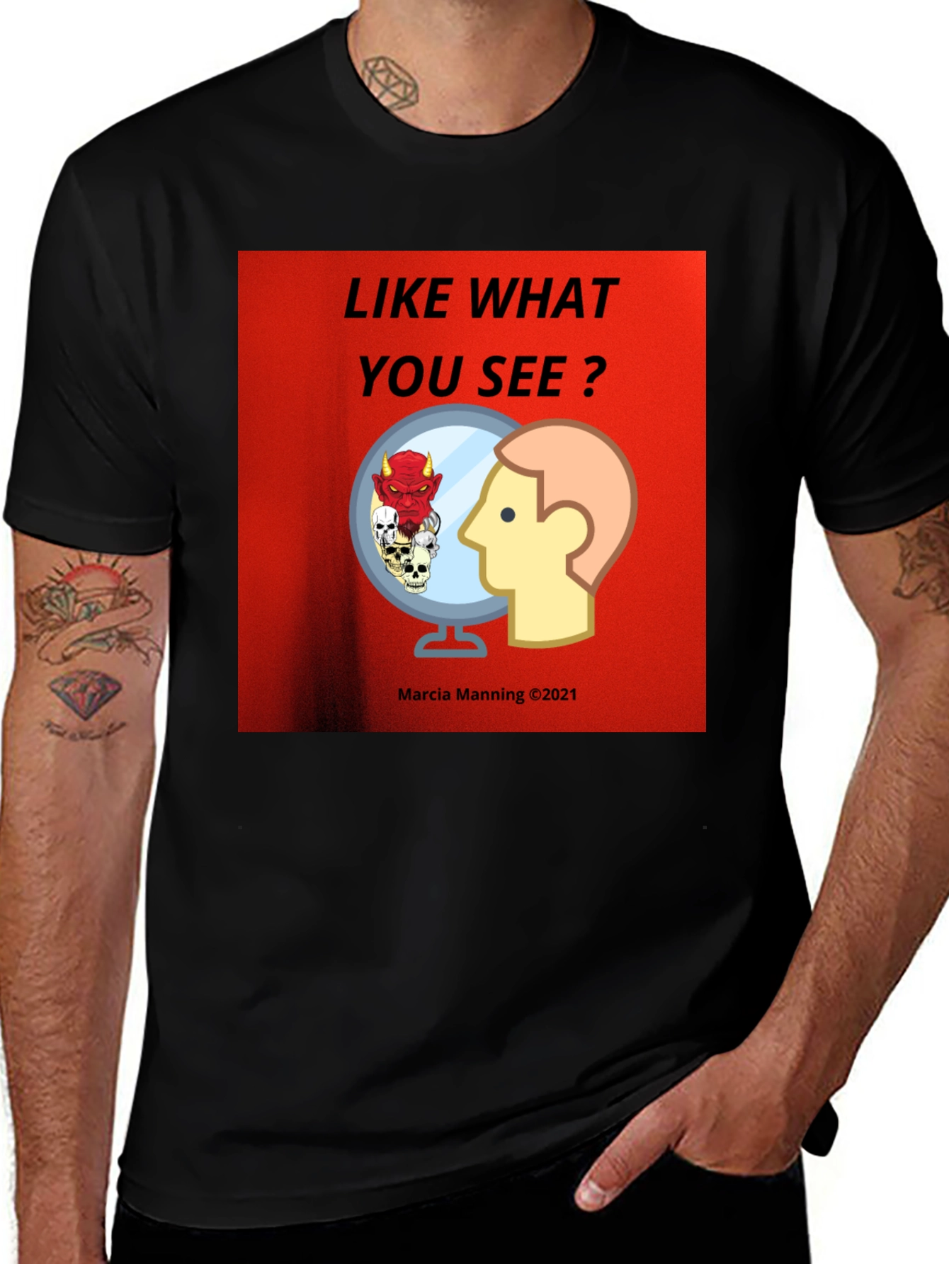 Variant 2 of Like What You See? Graphic Tee