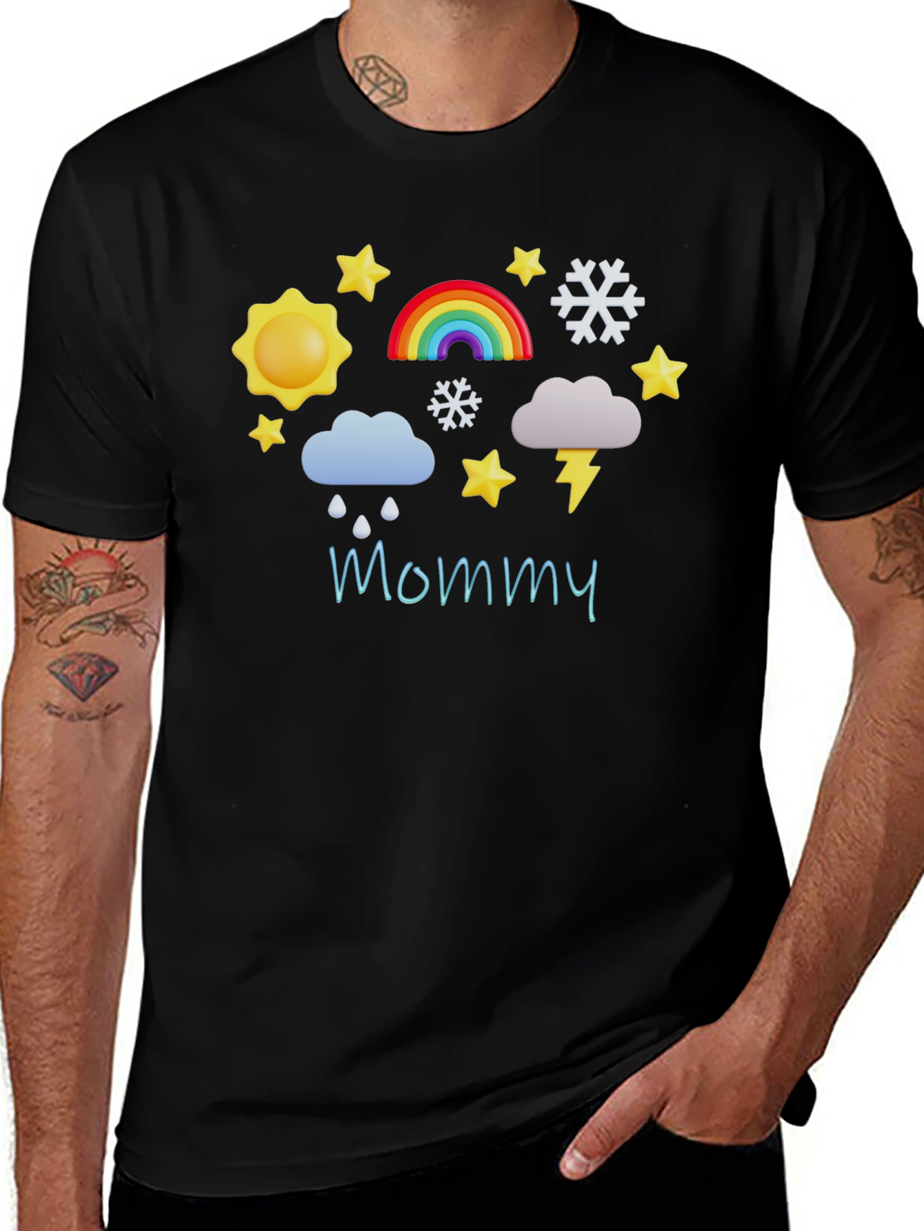 Variant 11 of Mommy Weather Icon T-Shirt