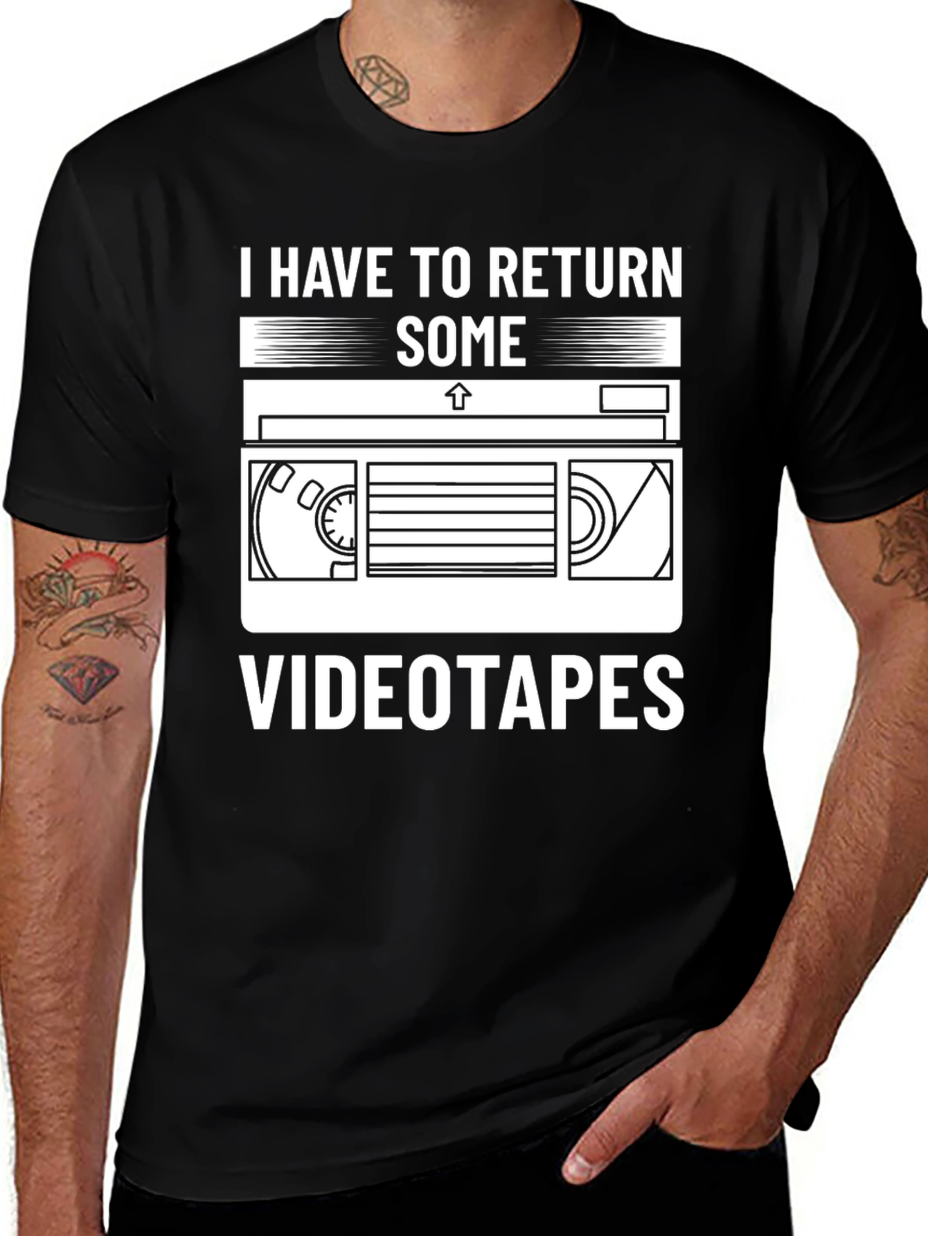 Variant 3 of Return Some Videotapes Graphic Tee