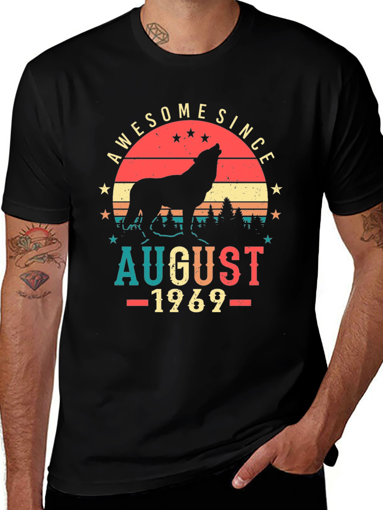 Variant 10 of Awesome Since August 1969 T-Shirt