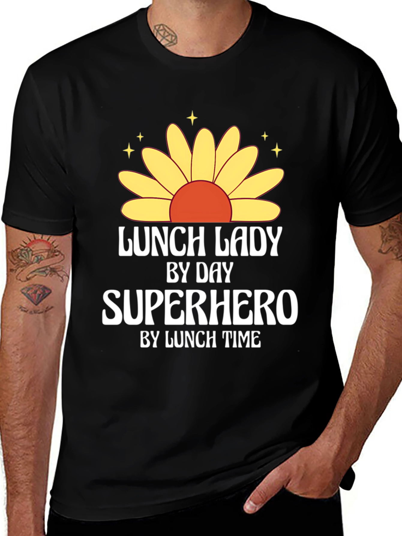 Variant 28 of Lunch Lady Superhero T-Shirt