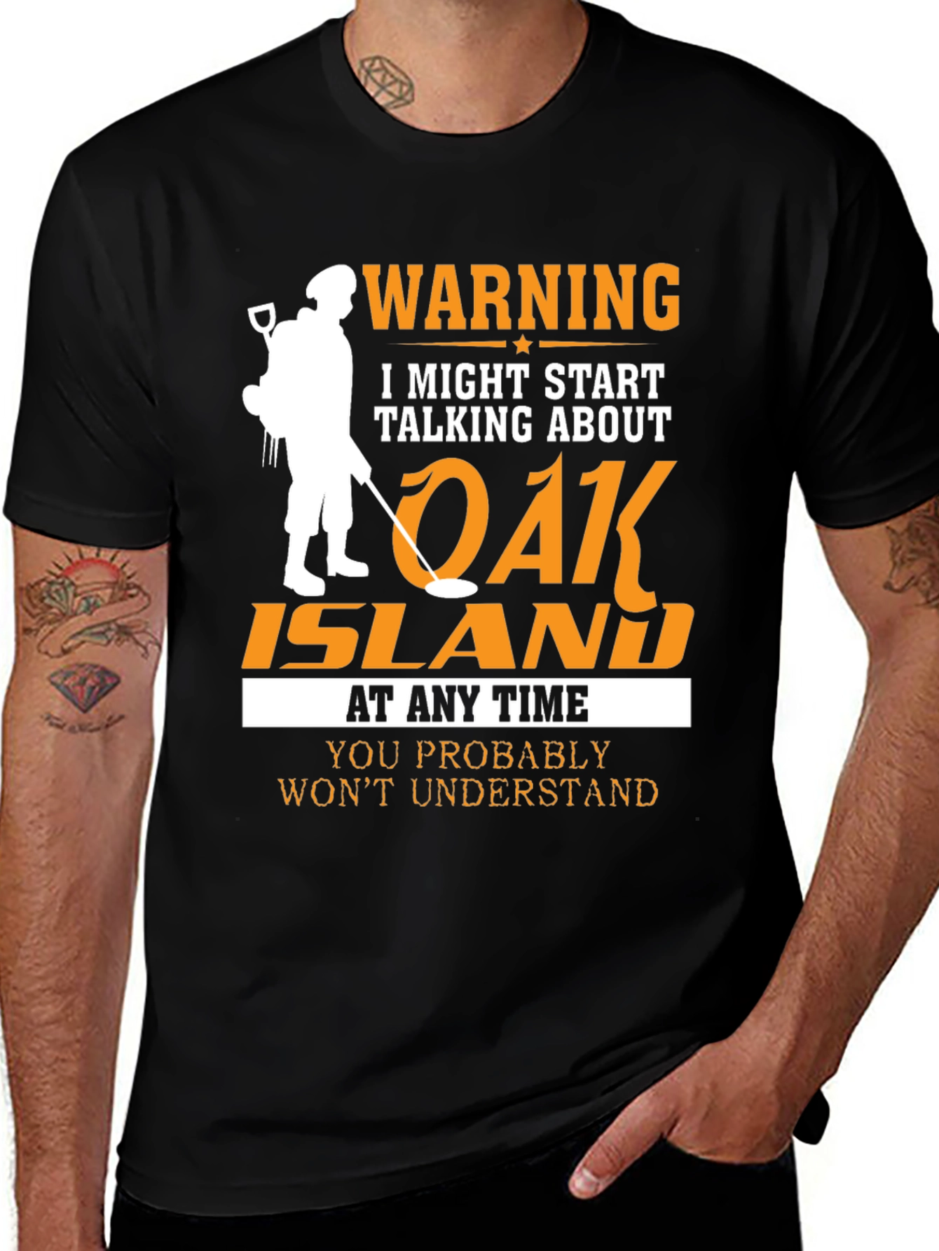 Oak Island T-Shirt: Treasure Hunting Humor