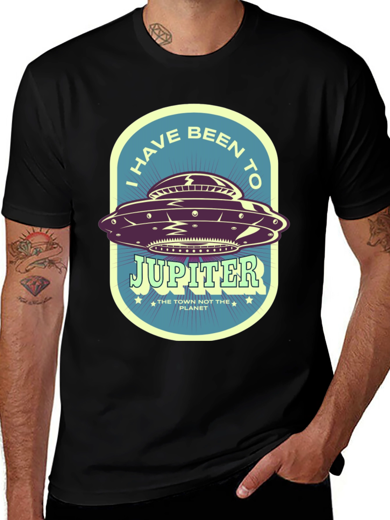 Variant 4 of I Have Been to Jupiter T-Shirt