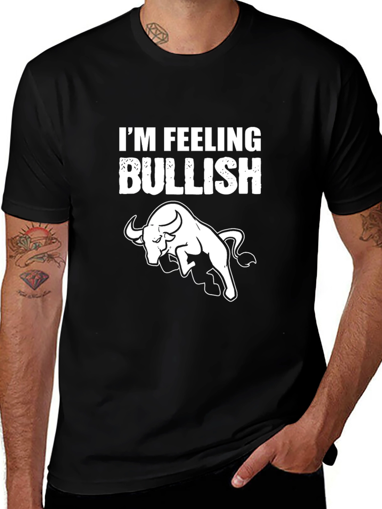 Variant 26 of I'm Feeling Bullish Graphic T-Shirt