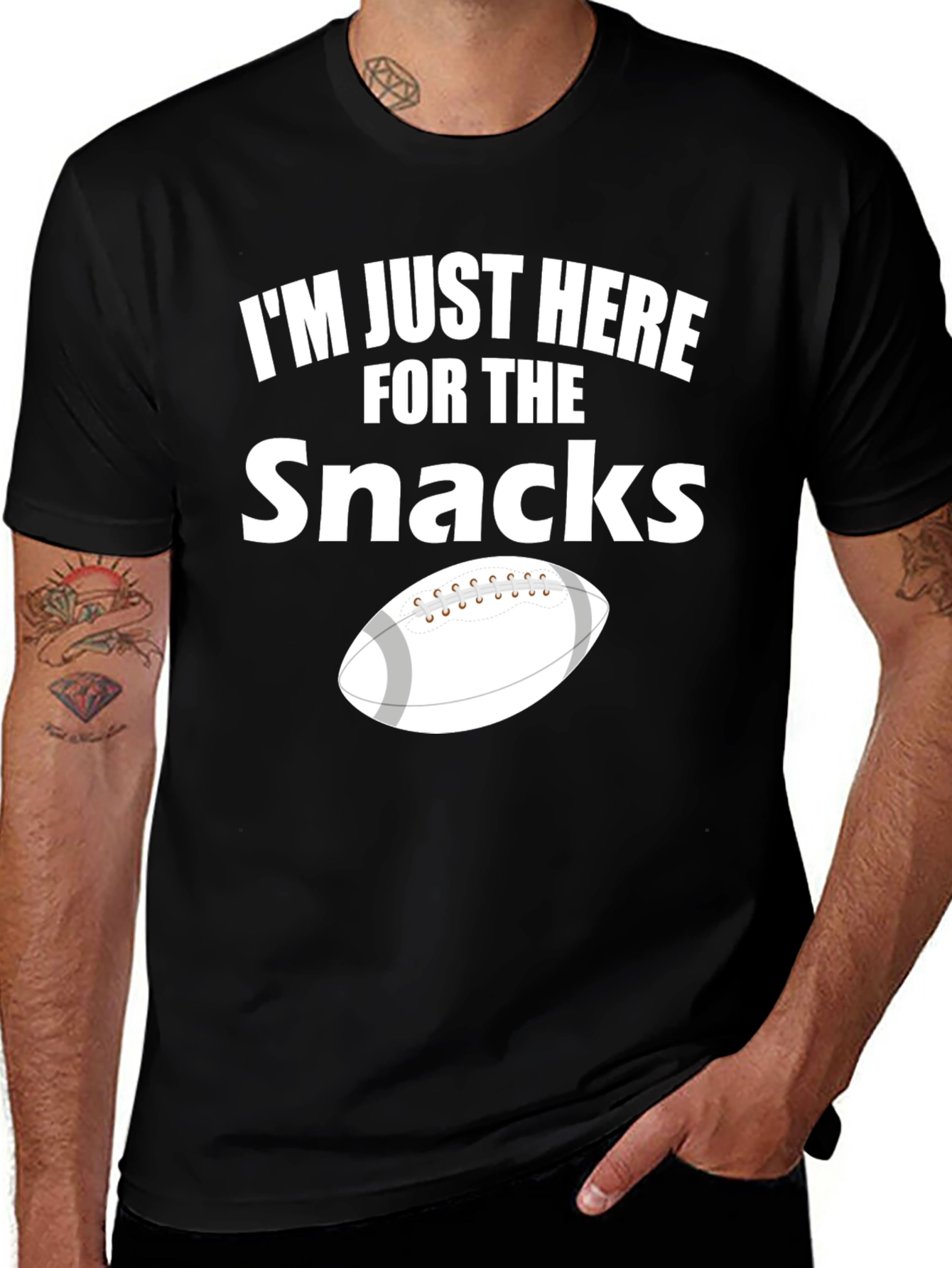 Variant 22 of I'm Just Here for The Snacks T-Shirt