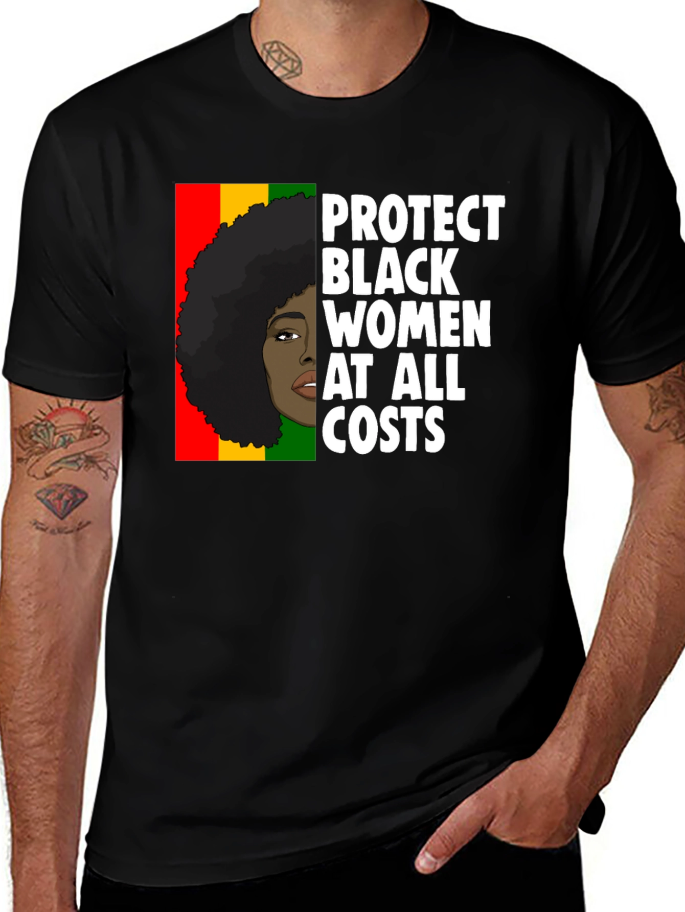 Variant 29 of Protect Black Women Graphic Tee