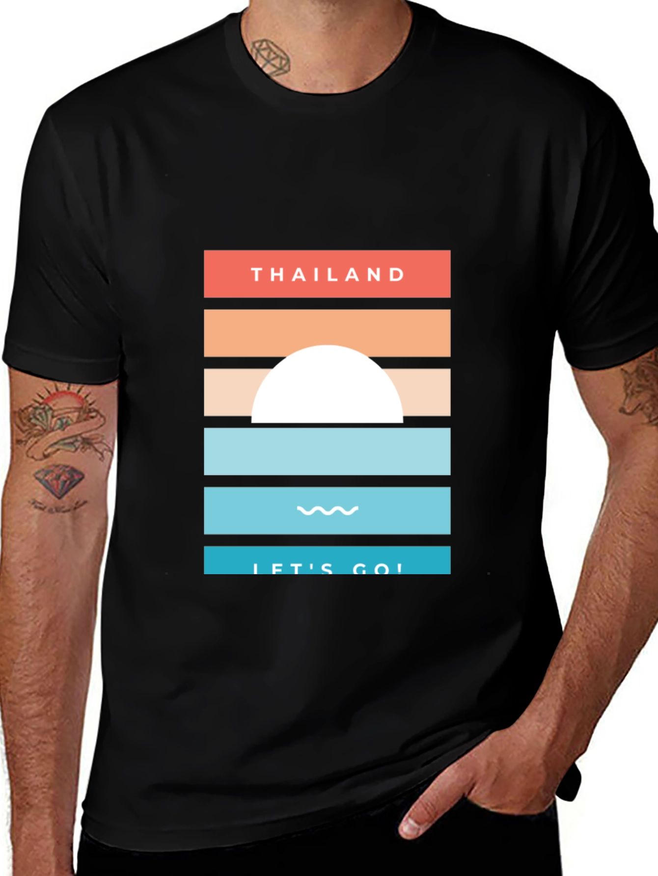 Thailand Sunset T-Shirt - Let's Go!