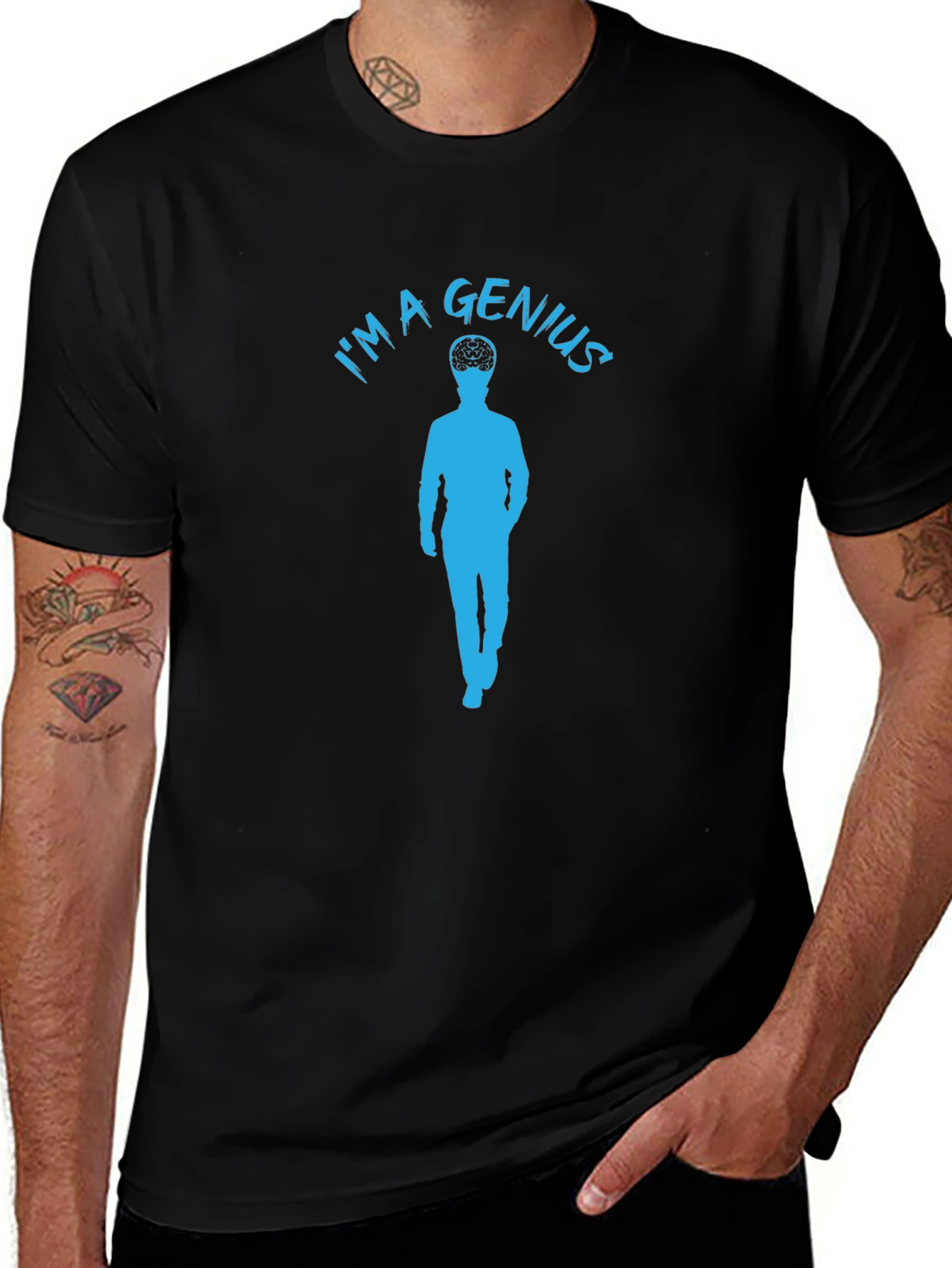 Variant 9 of I'm a Genius T-Shirt - Novelty Graphic Tee