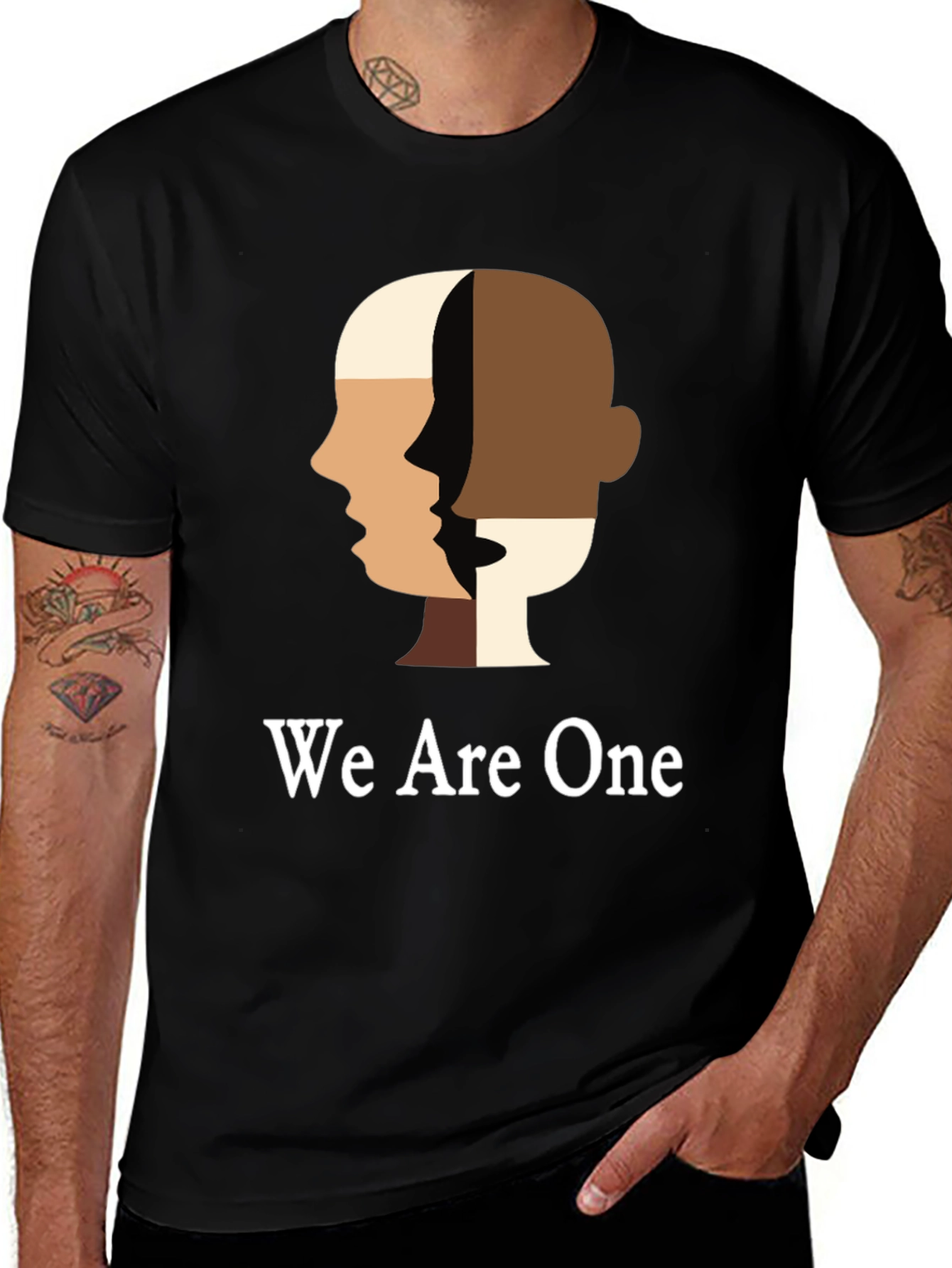 Variant 12 of Unity T-Shirt - We Are One Graphic Tee