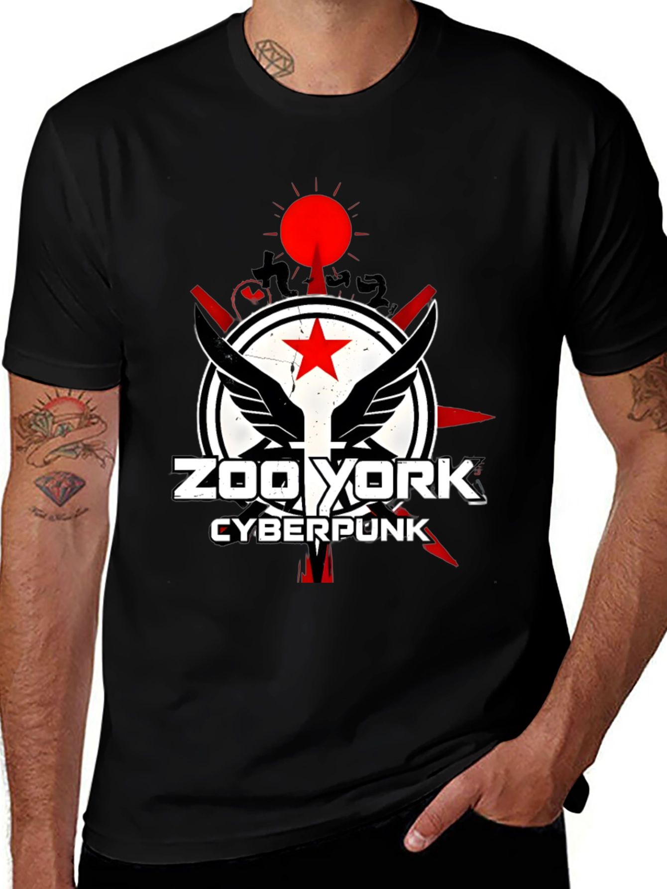 Zoo York Cyberpunk Graphic T-Shirt